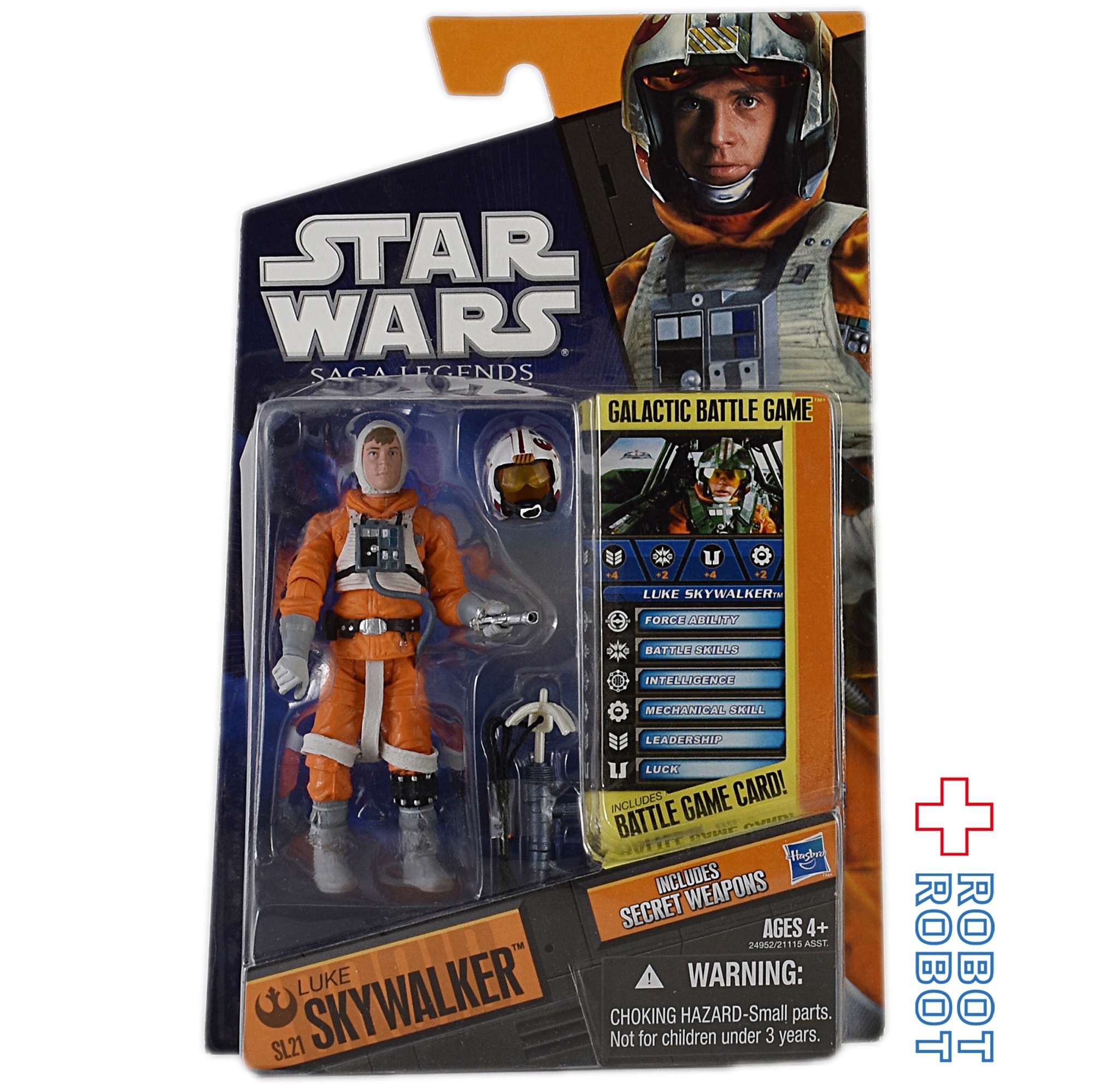 スター・ウォーズ SL2010 SL21 ルーク・スカイウォーカー スノースピーダーパイロット サーガ・レジェンズ 3.75インチ アクションフィギュア 未開封 US版 入荷写真