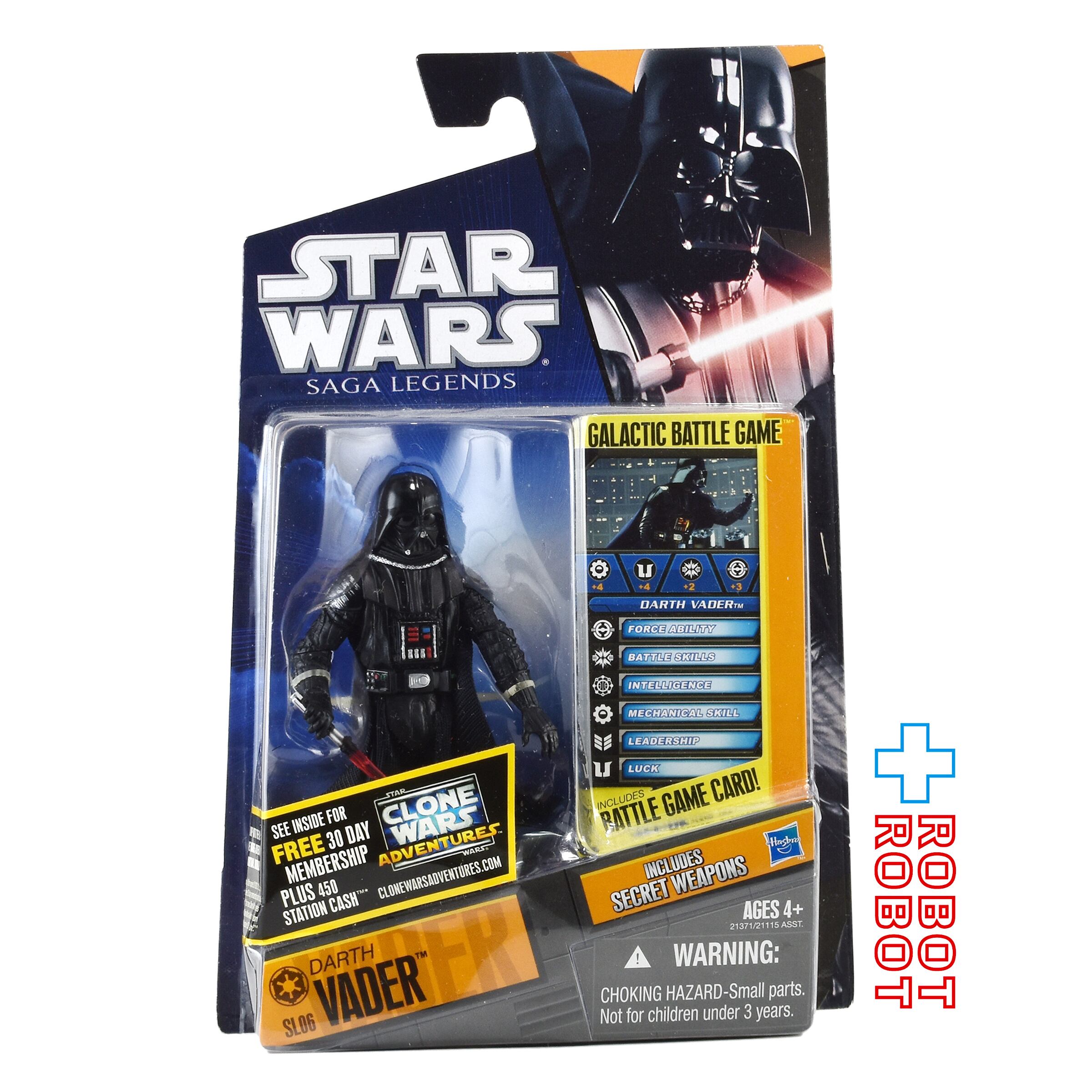 スター・ウォーズ SL2010 SL06 ダース・ベイダー サーガ・レジェンズ 3.75インチ アクションフィギュア 未開封