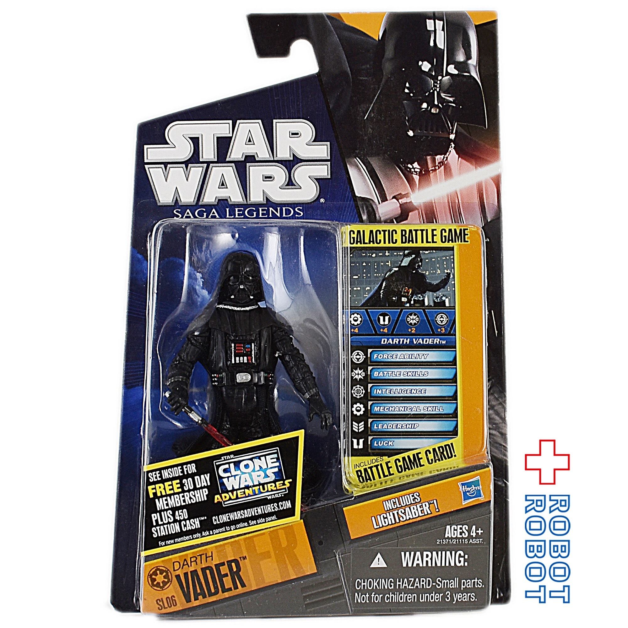 スター・ウォーズ SL2010 SL06 ダース・ベイダー サーガ・レジェンズ 3.75インチ アクションフィギュア 未開封