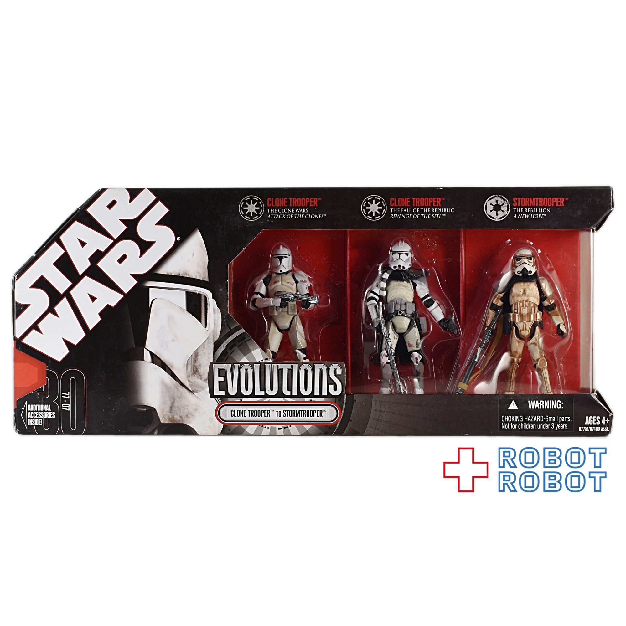 スター・ウォーズ 30TH エボルーション クローントルーパー to ストームトルーパー 入荷写真