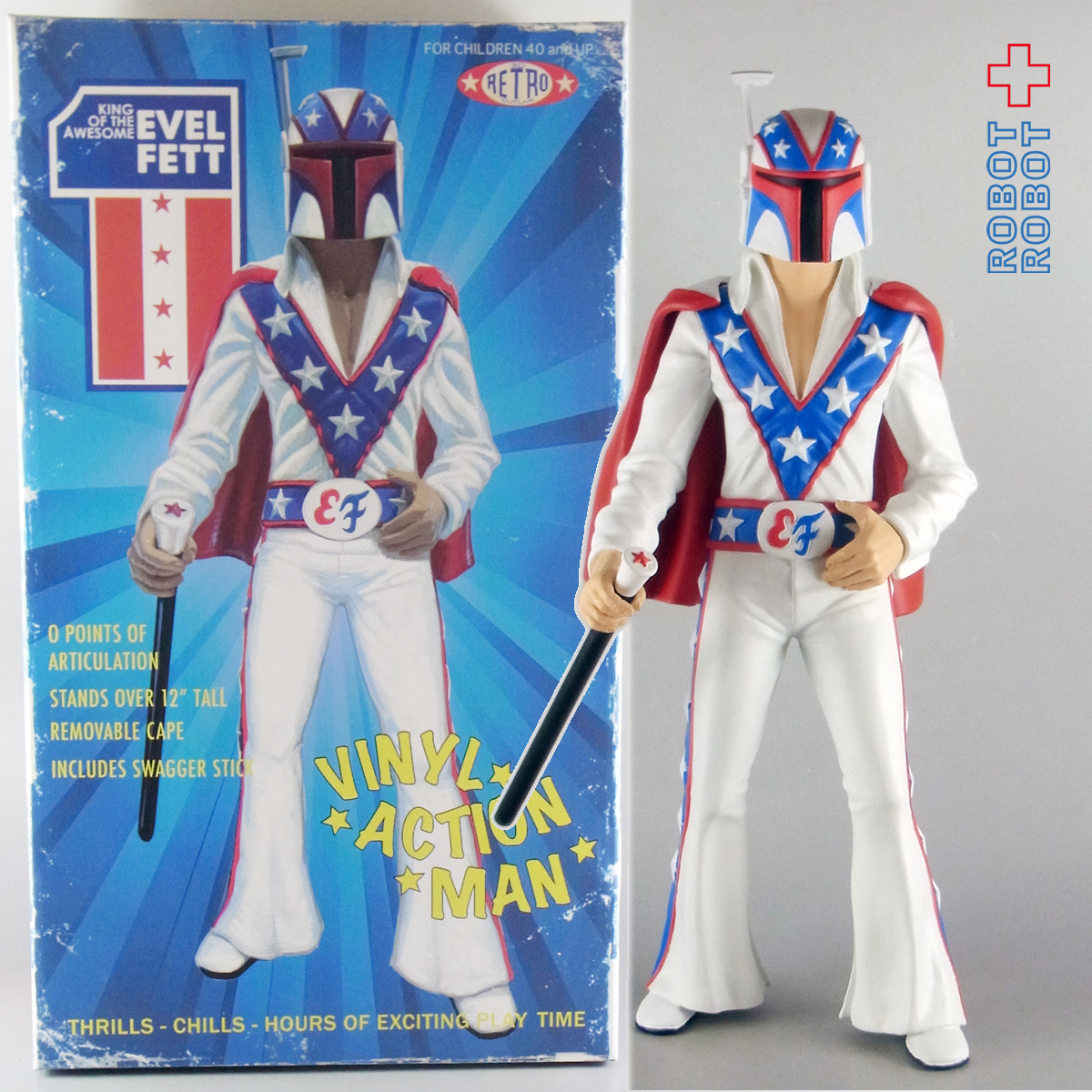 レトロアウトロー イービルクニーブル ボバフェット 入荷写真