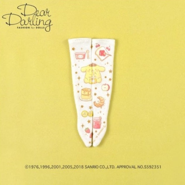 Dear Darling fashion for dolls サンリオキャラクターズ ポムポムプリン サンリオキャラクターズ コラボソックス 入荷写真