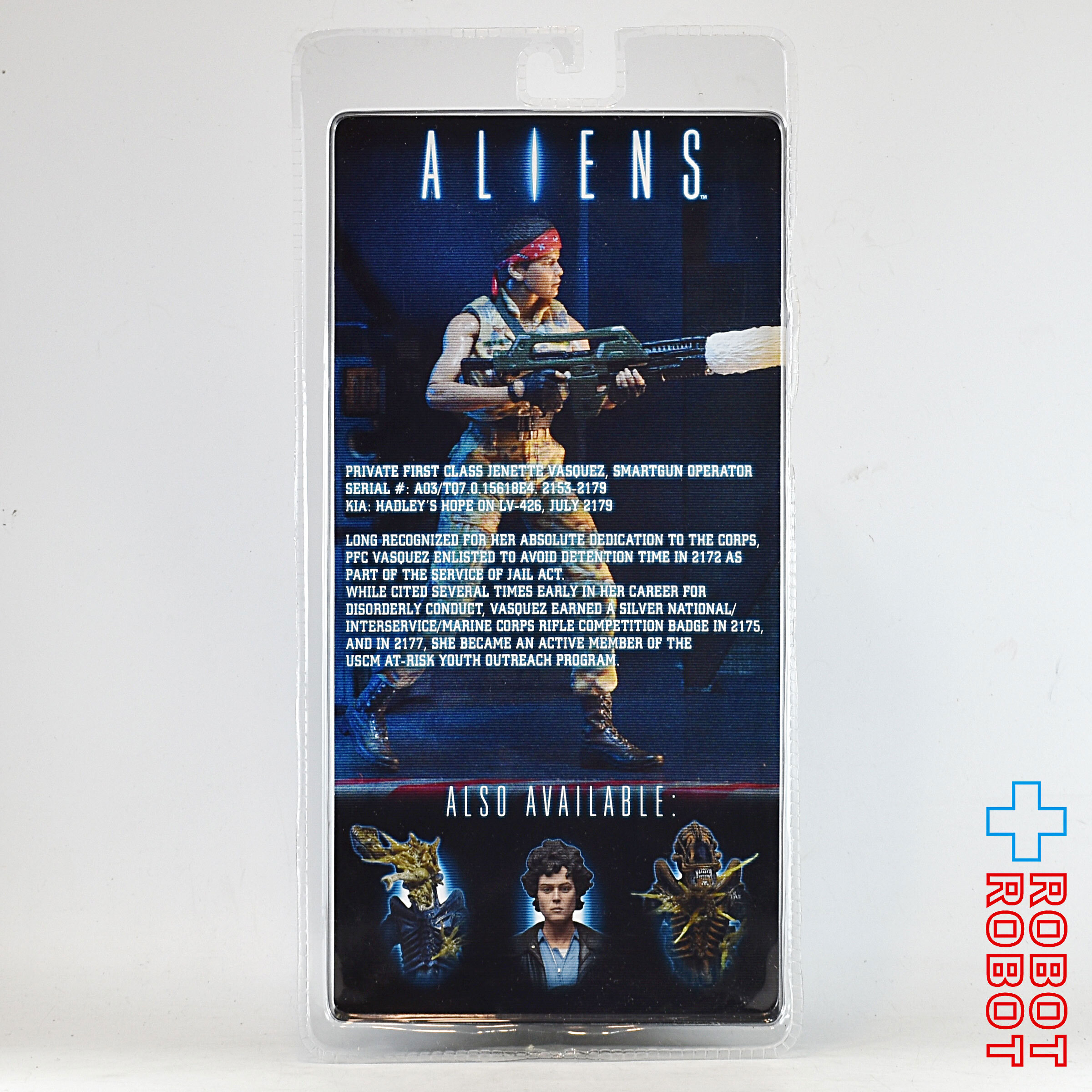 ネカ エイリアン シリーズ12 エイリアンズ / ジェニット・バスケス [BDUs] 7インチアクションフィギュア US版 未開封 入荷写真