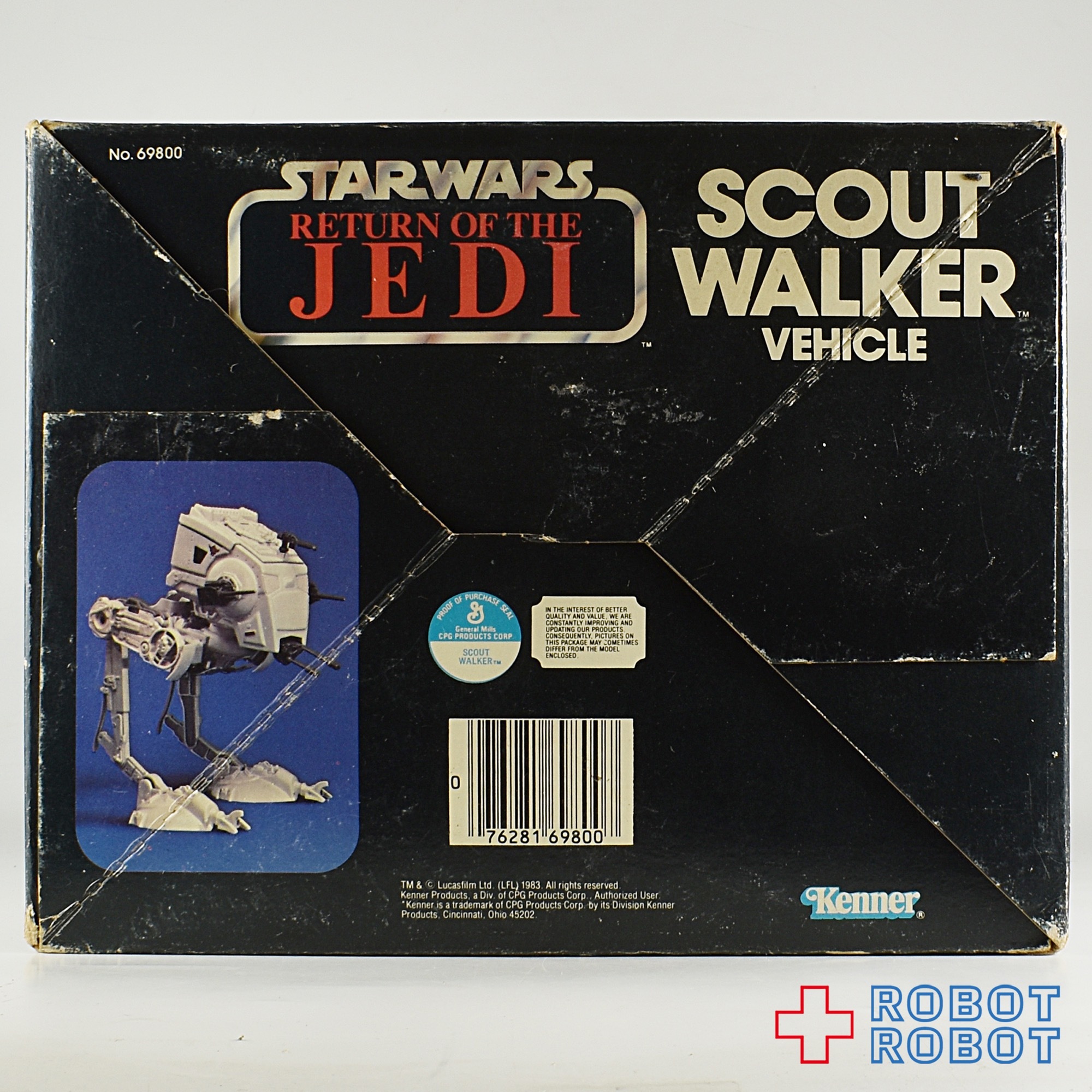 オールドケナー スター・ウォーズ ROTJ スカウトウォーカー 箱付 入荷写真