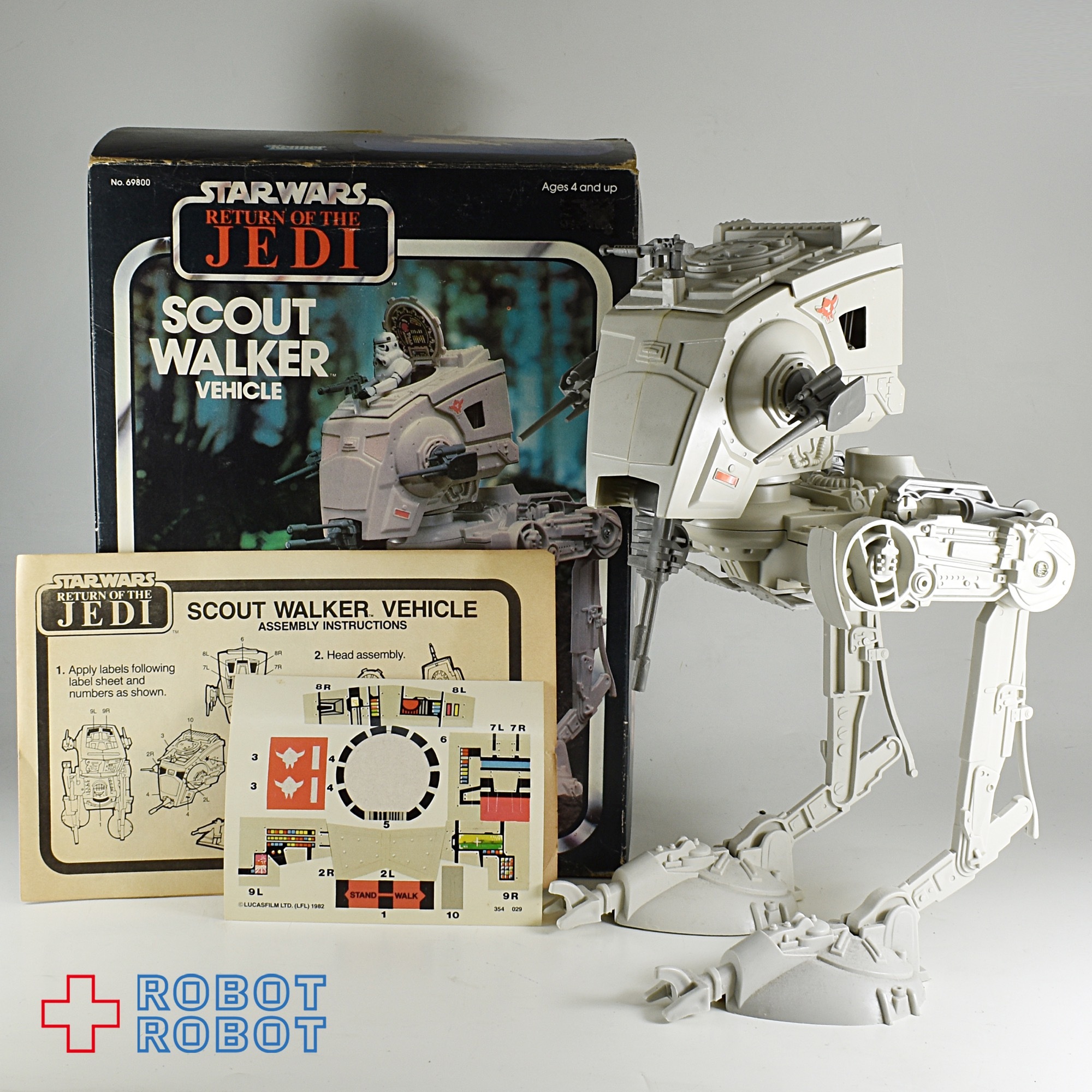 オールドケナー スター・ウォーズ ROTJ スカウトウォーカー 箱付 入荷写真