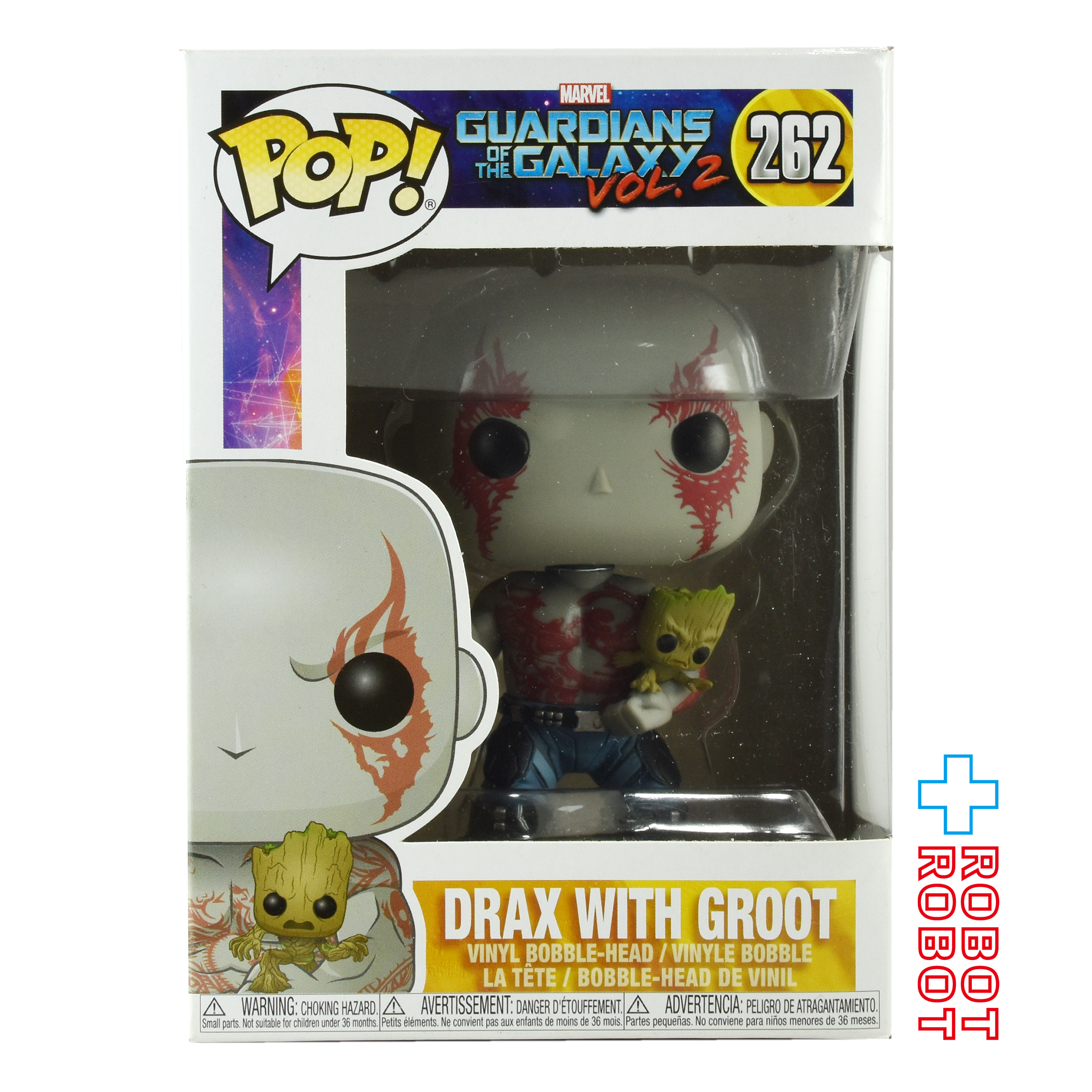 ファンコ POP! 262 MARVEL ガーディアンズ・オブ・ギャラクシー ドラックス with グルート 入荷写真