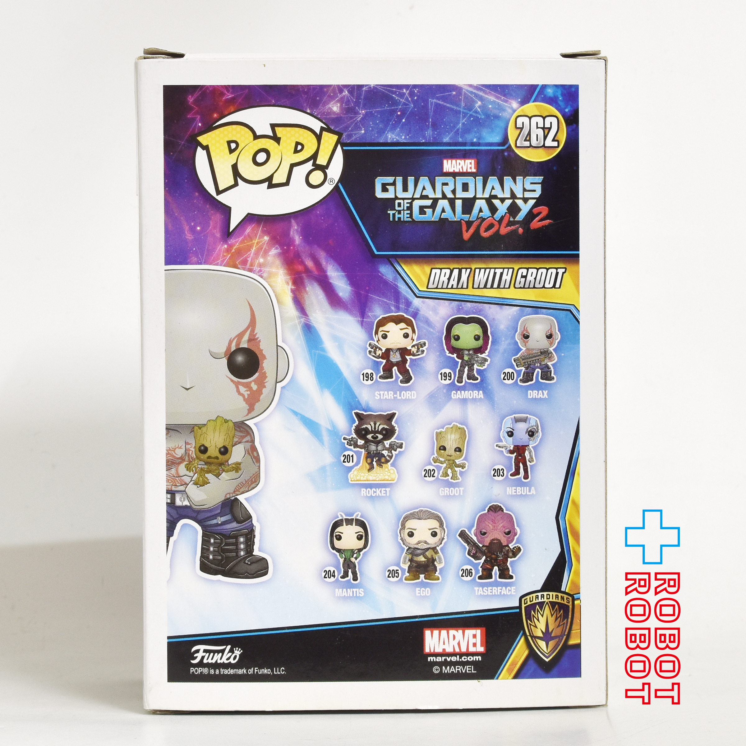 ファンコ POP! 262 MARVEL ガーディアンズ・オブ・ギャラクシー ドラックス with グルート 入荷写真