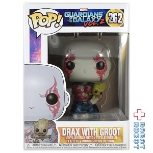 ファンコ POP! 262 MARVEL ガーディアンズ・オブ・ギャラクシー ドラックス with グルート 入荷写真