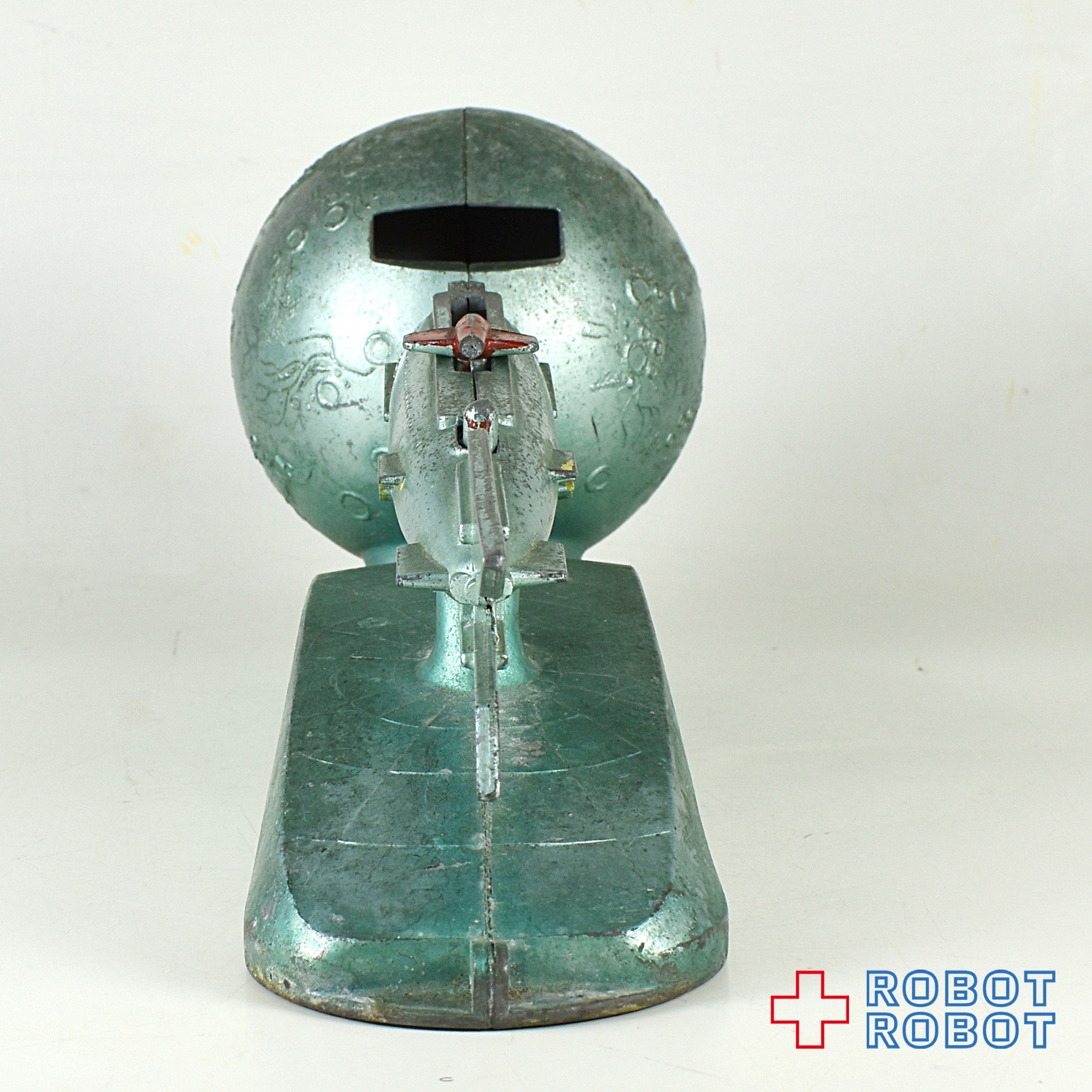 月と宇宙ロケット コインシューティング ダイキャスト貯金箱 入荷写真