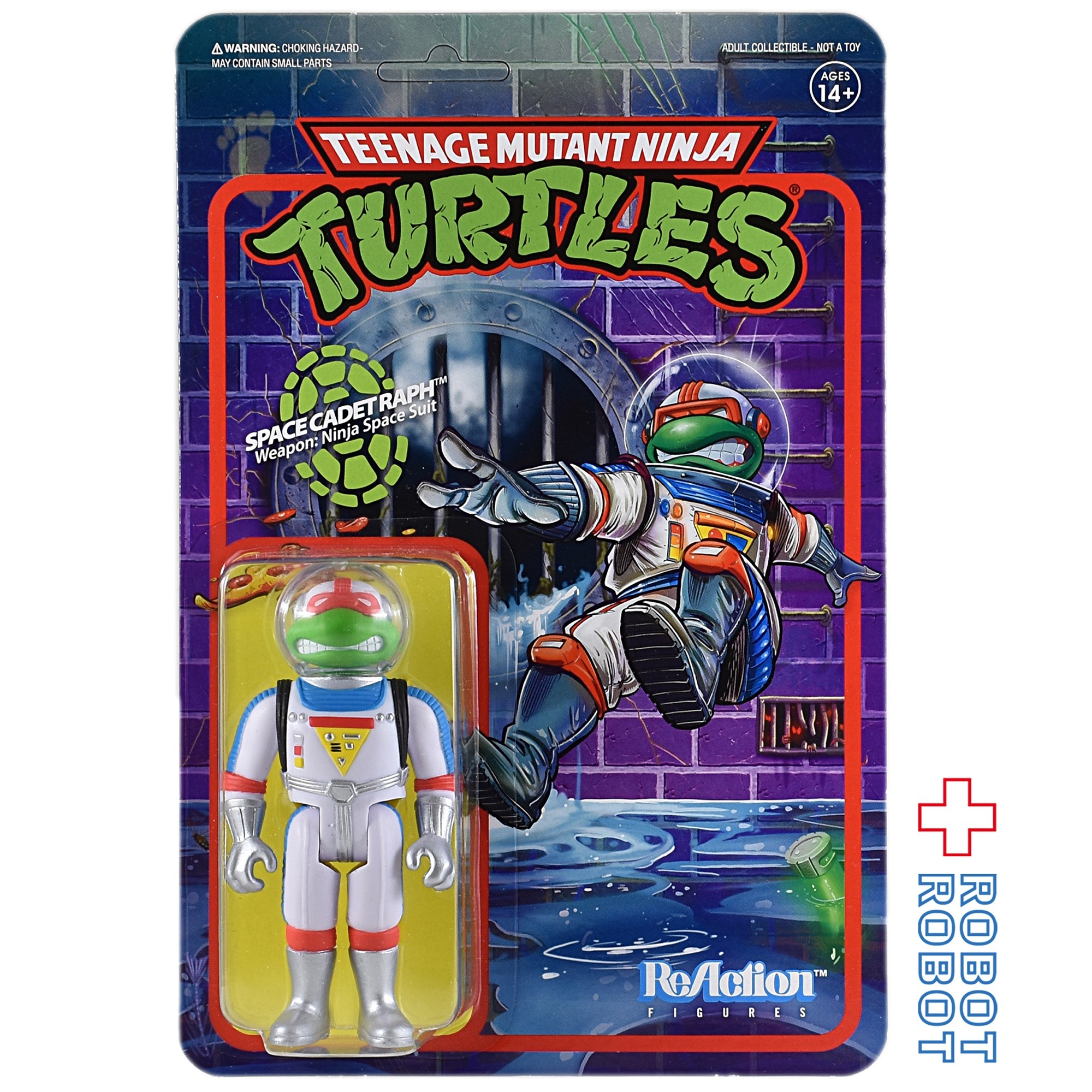 リ・アクション タートルズ TMNTスペース・カデット ラファエロ フィギュア 宇宙士官学校生徒 3.75インチ アクションフィギュア 未開封 入荷写真