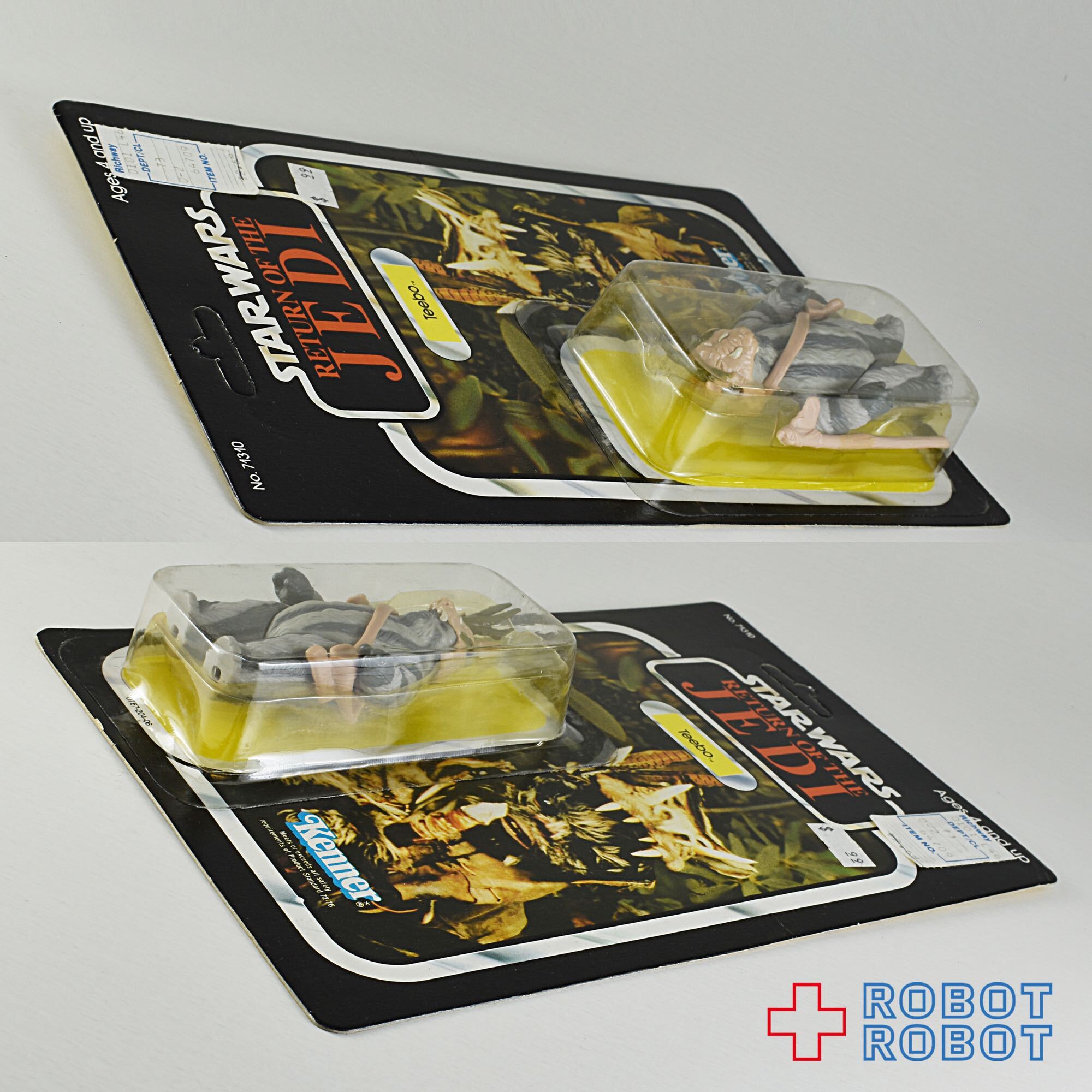 オールドケナー スター・ウォーズ [ROTJ] 79 バック ティーボ 3.75インチ アクションフィギュア 香港製 アンパンチド 未開封