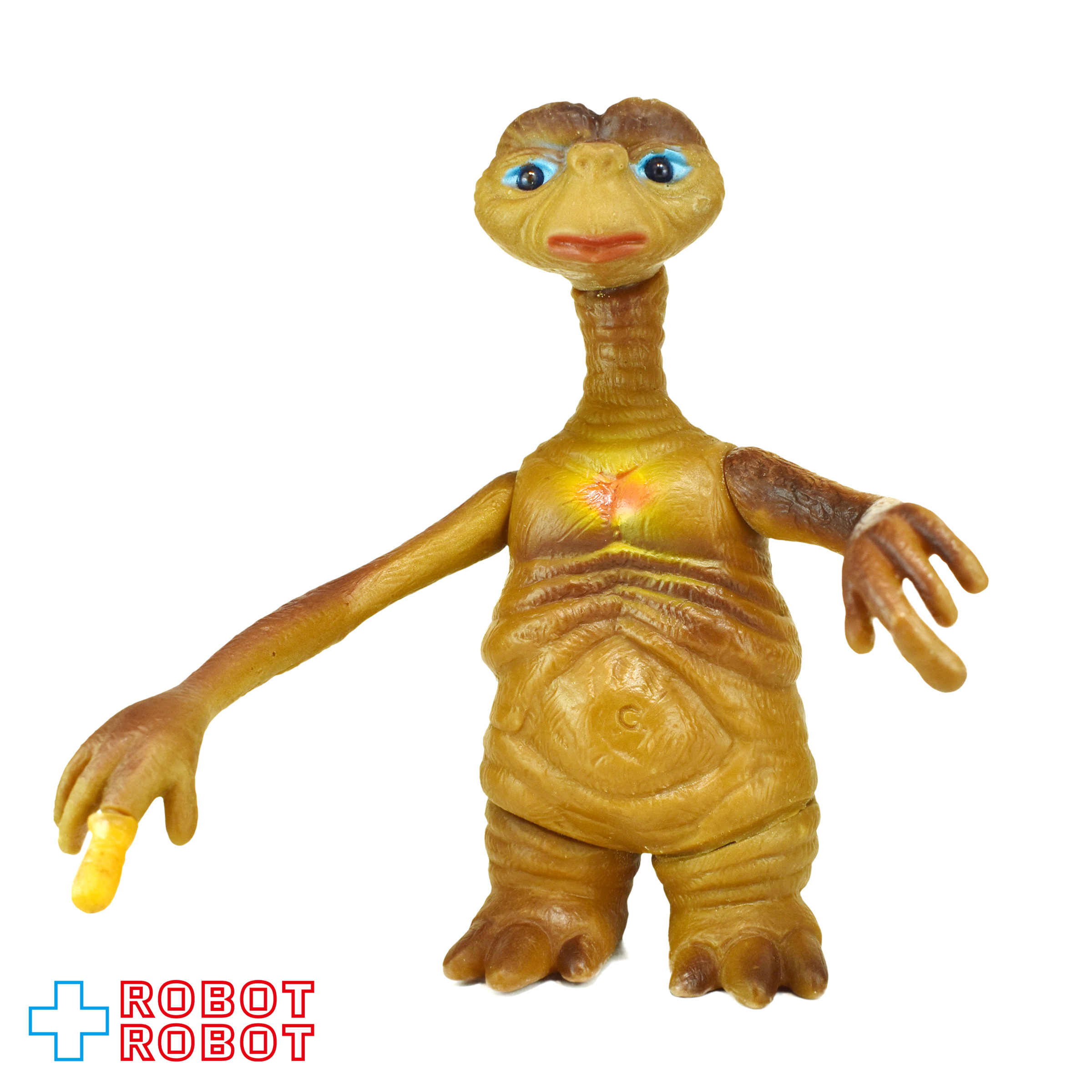 E.T. ライトアップ ソフビフィギュア メイドイン台湾 1980年代 入荷写真