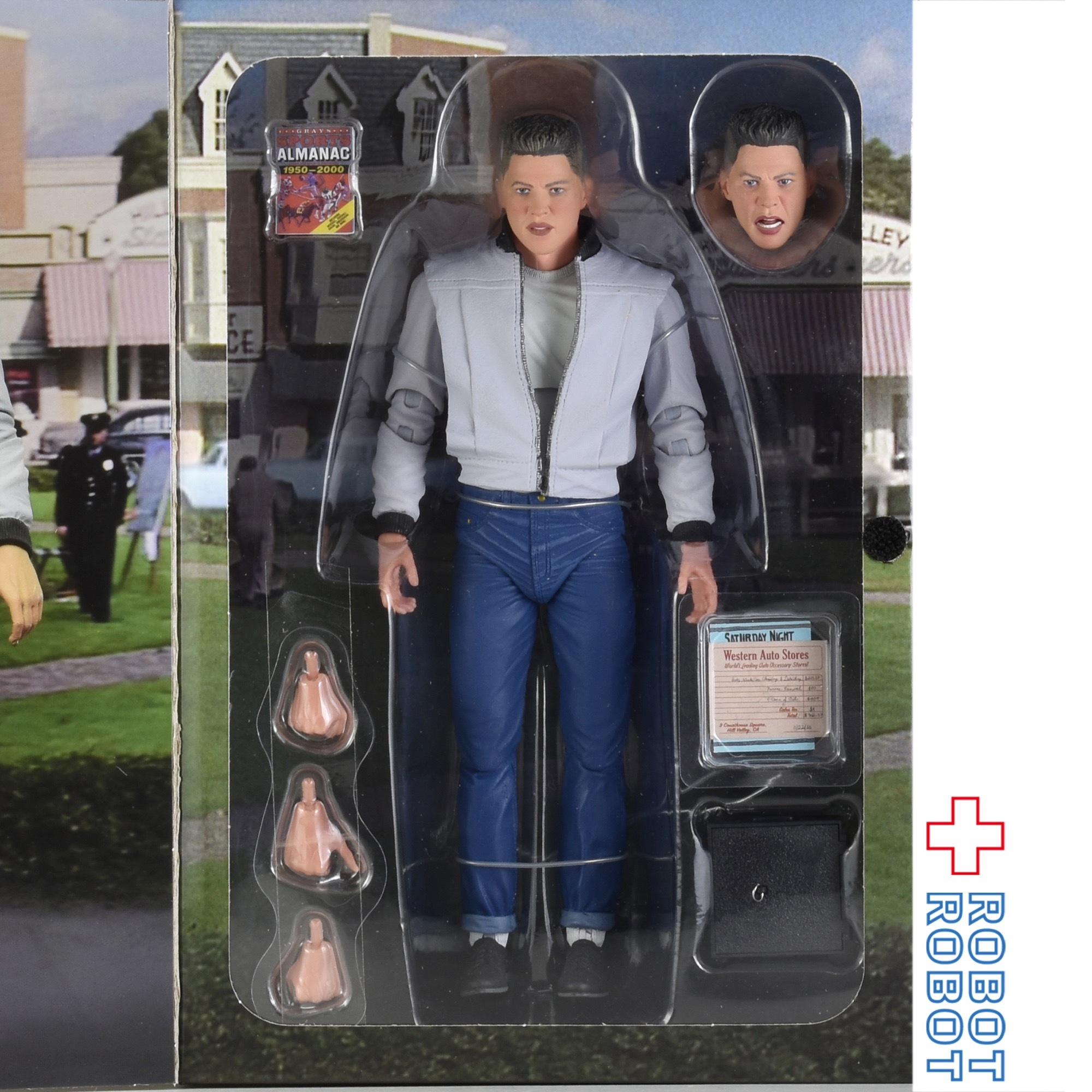 NECA バック・トゥ・ザ・フューチャー PART 2 ビフ・タネン アルティメット 7インチ アクションフィギュア 入荷写真
