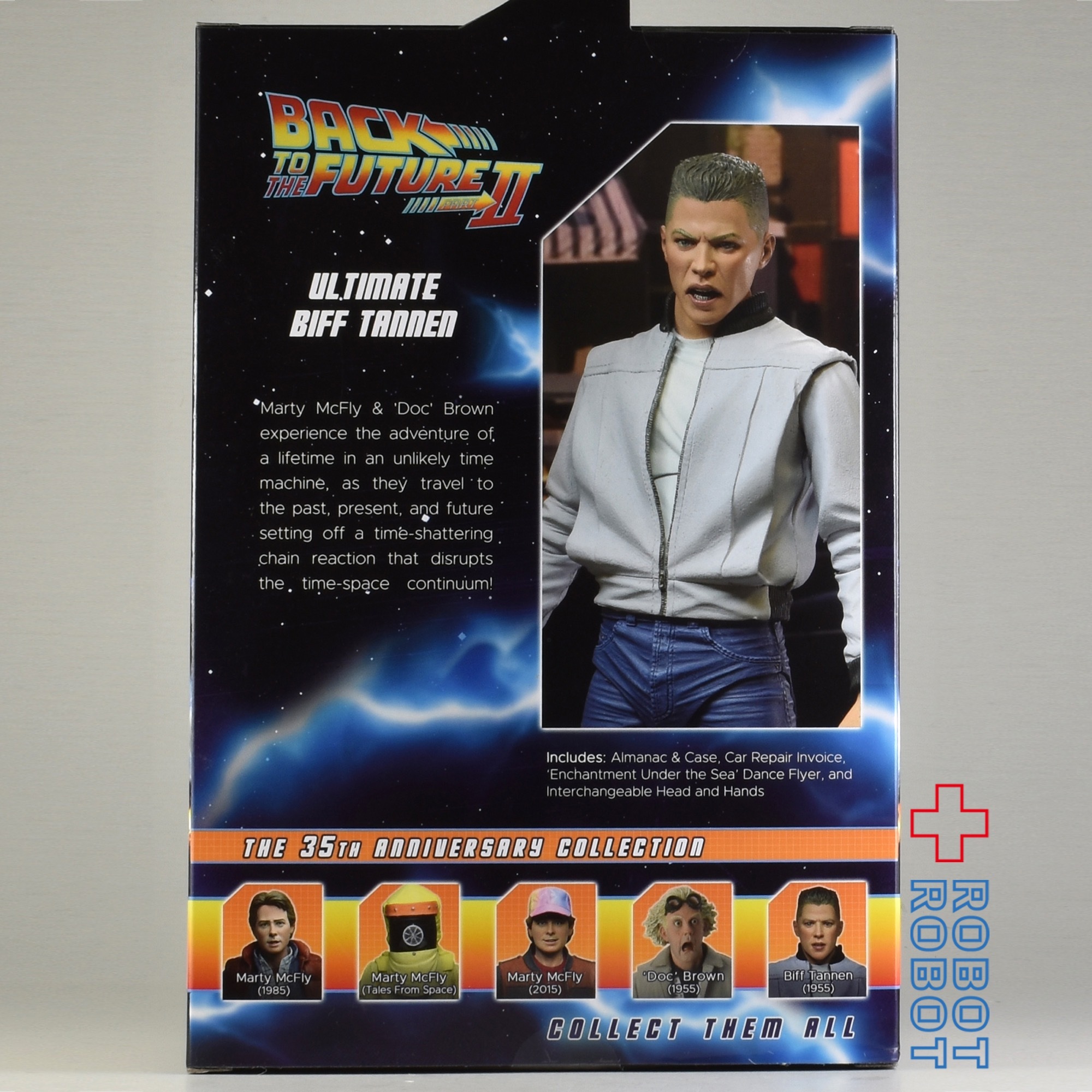 NECA バック・トゥ・ザ・フューチャー PART 2 ビフ・タネン アルティメット 7インチ アクションフィギュア 入荷写真