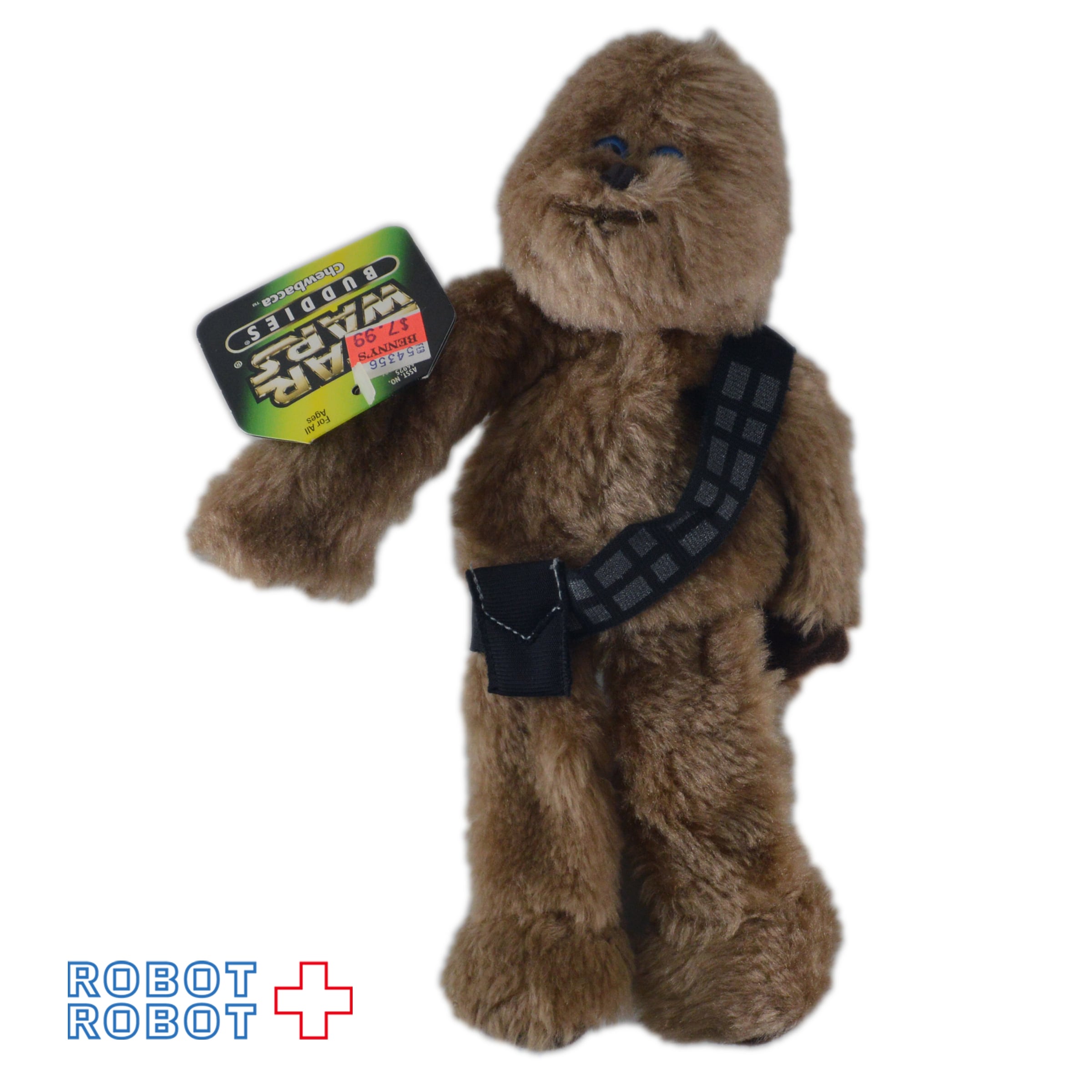 スター・ウォーズ バディーズ チューバッカ 弾薬帯黒色 ビーニーぬいぐるみ人形