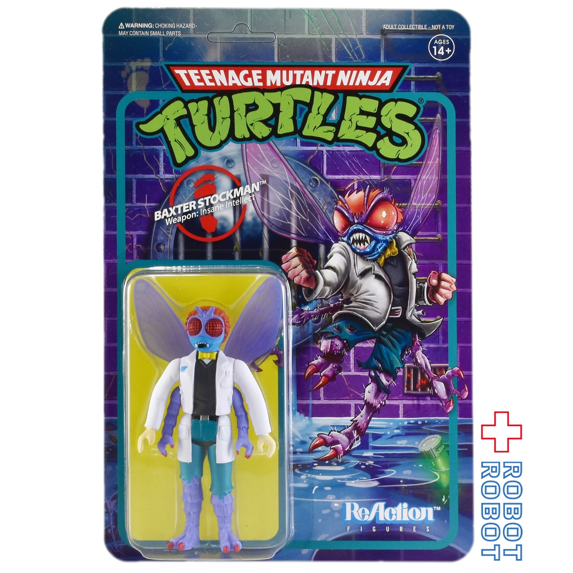 リ・アクション タートルズ TMNT バクスター 3.75インチ アクションフィギュア 未開封 入荷写真