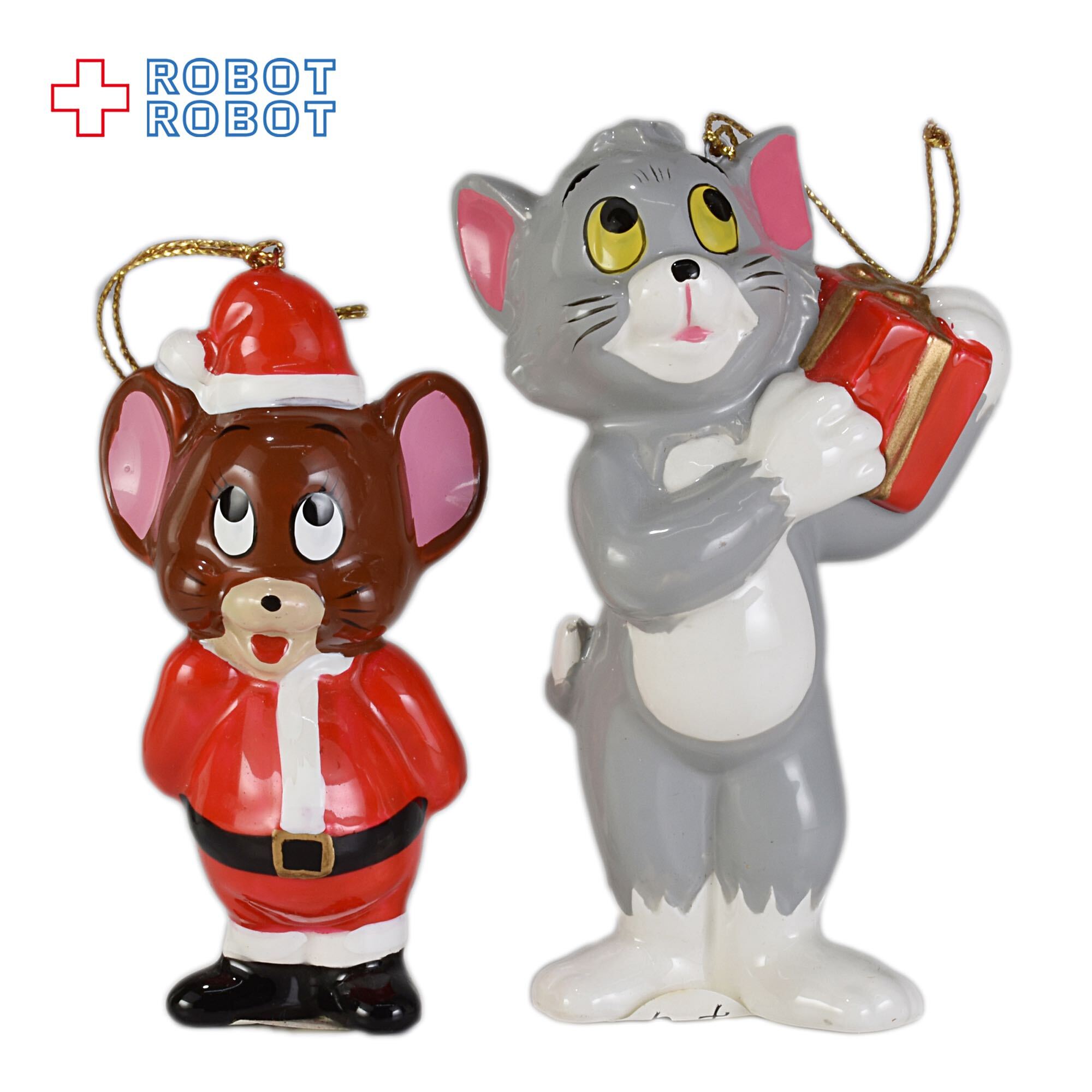 トム＆ジェリー 陶器製クリスマス・オーナメント ペア 箱入 入荷写真