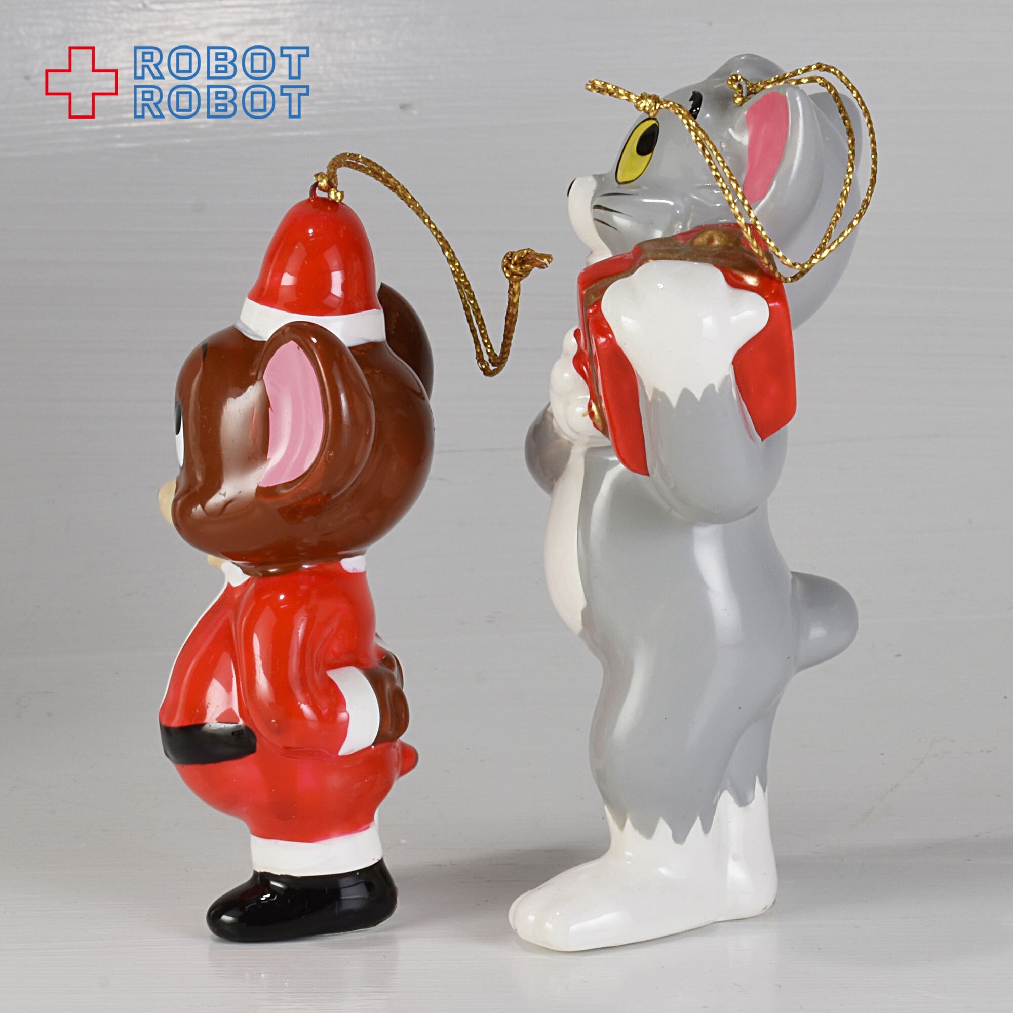 トム＆ジェリー 陶器製クリスマス・オーナメント ペア 箱入 入荷写真