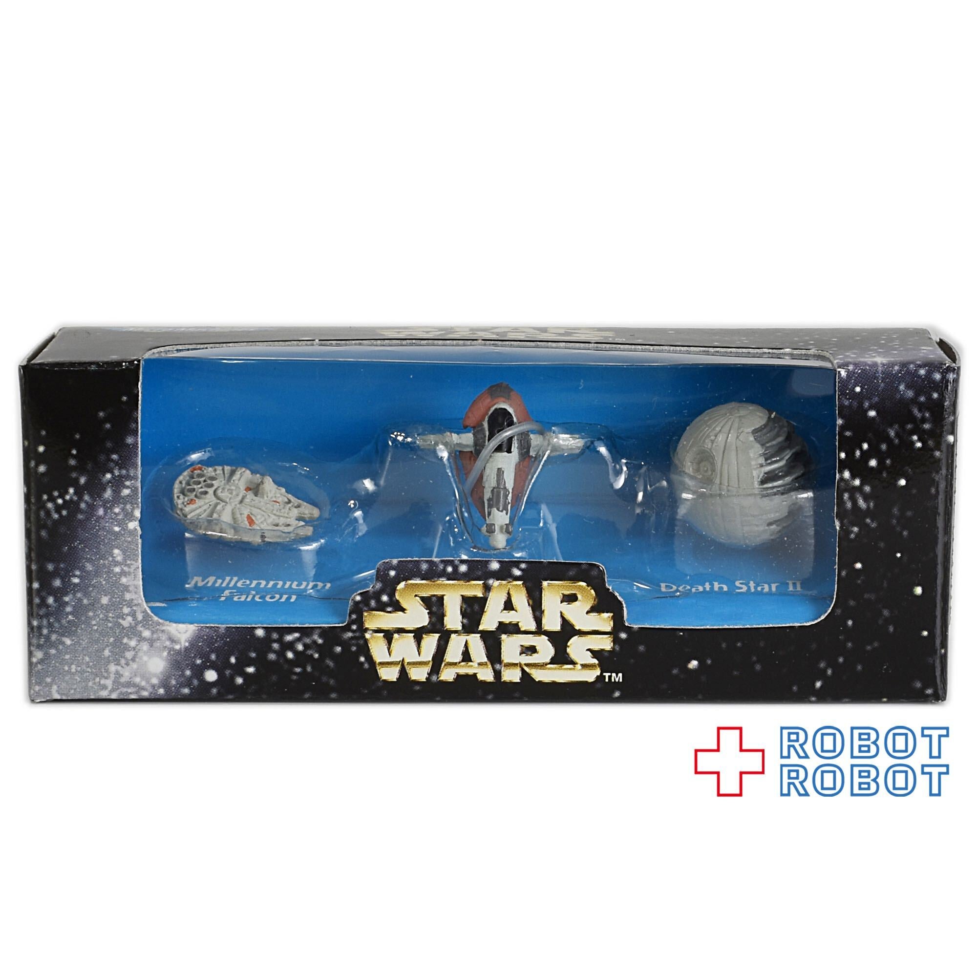 スター・ウォーズ マイクロマシン ファルコン スレーブ1 デススター ミニフィギュア 袋入未開封 入荷写真