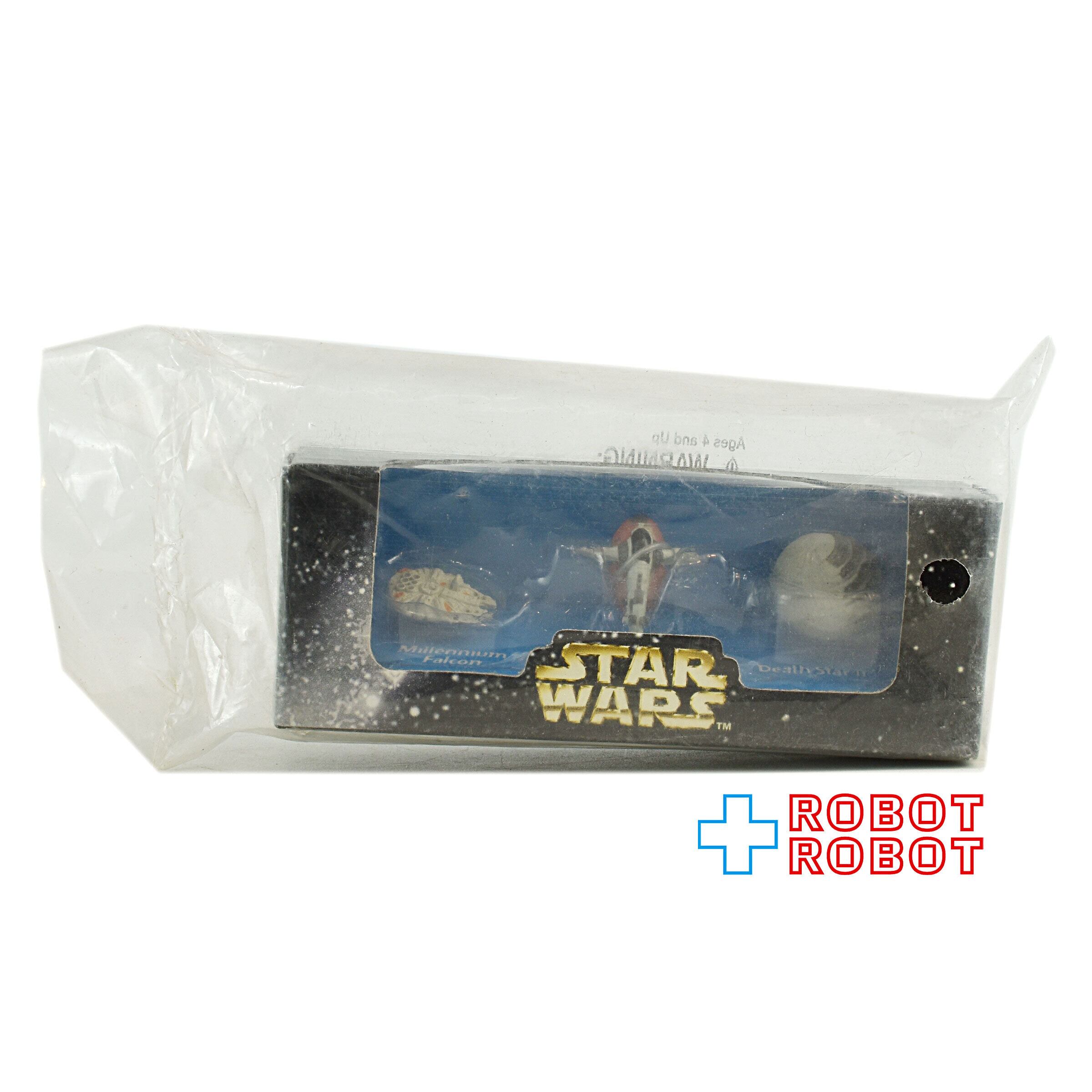スター・ウォーズ マイクロマシン ファルコン スレーブ1 デススター ミニフィギュア 袋入未開封 入荷写真