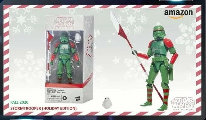 スター・ウォーズ ブラックシリーズ ホリデーエディション 5種セット 6インチフィギュア 入荷写真