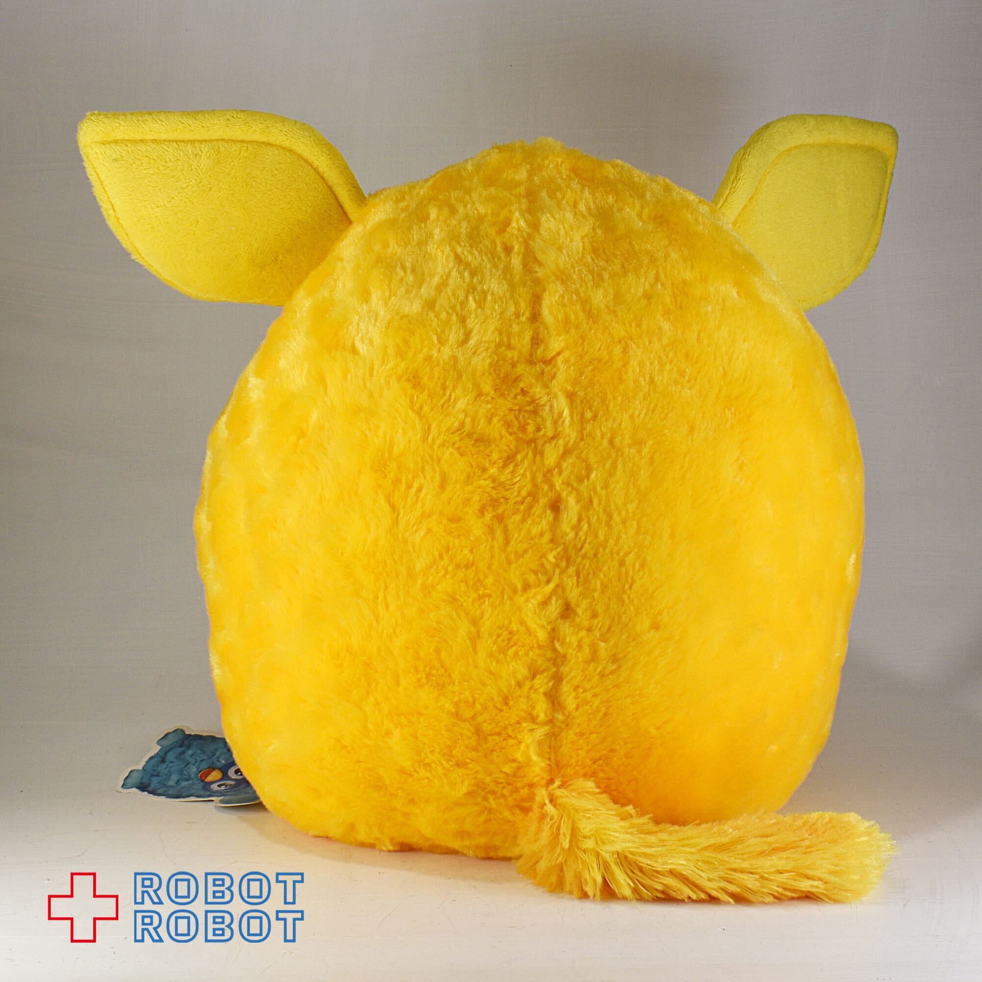 ファービー 特大ぬいぐるみ 黄色 ハズブロ 紙タグ付 入荷写真