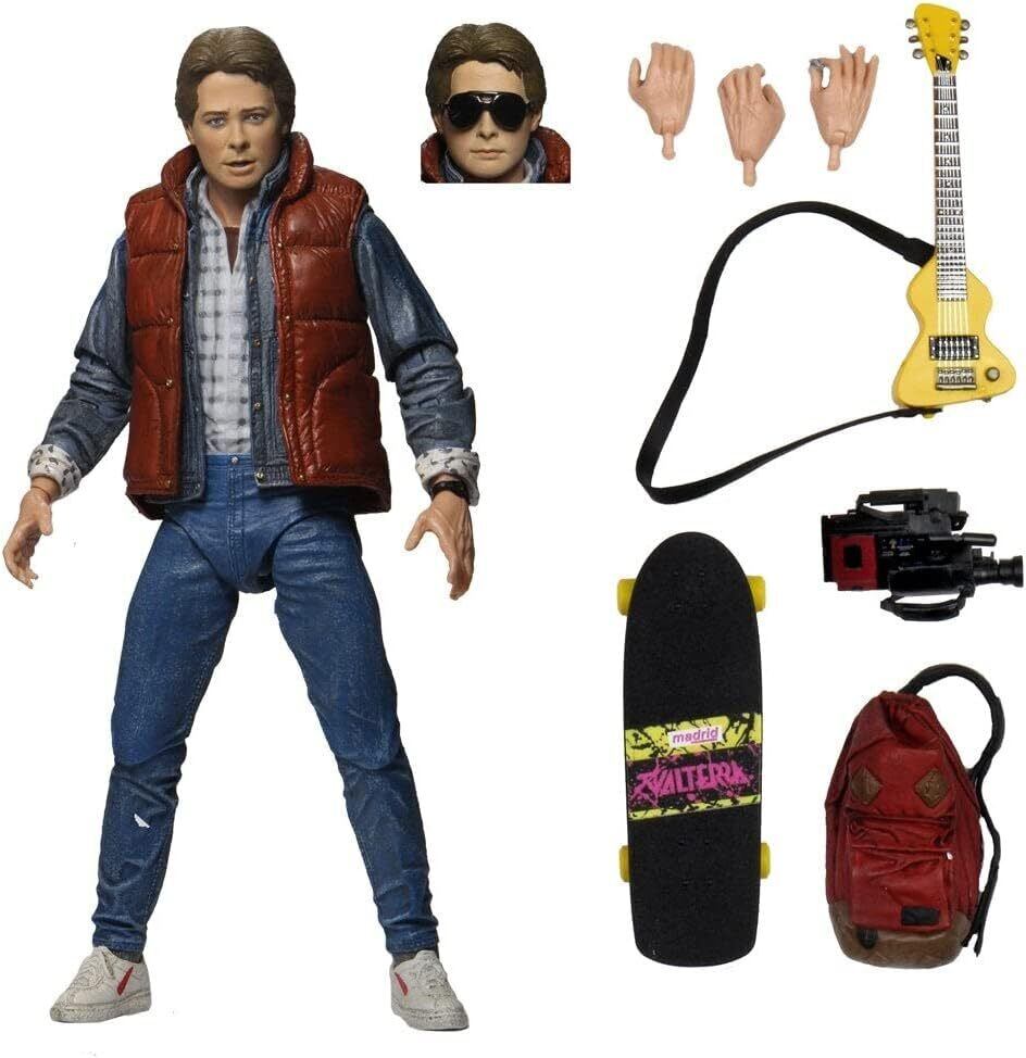 NECA バック・トゥ・ザ・フューチャー マーティ・マクフライ アルティメット 7インチ アクションフィギュア US版未開封 入荷写真