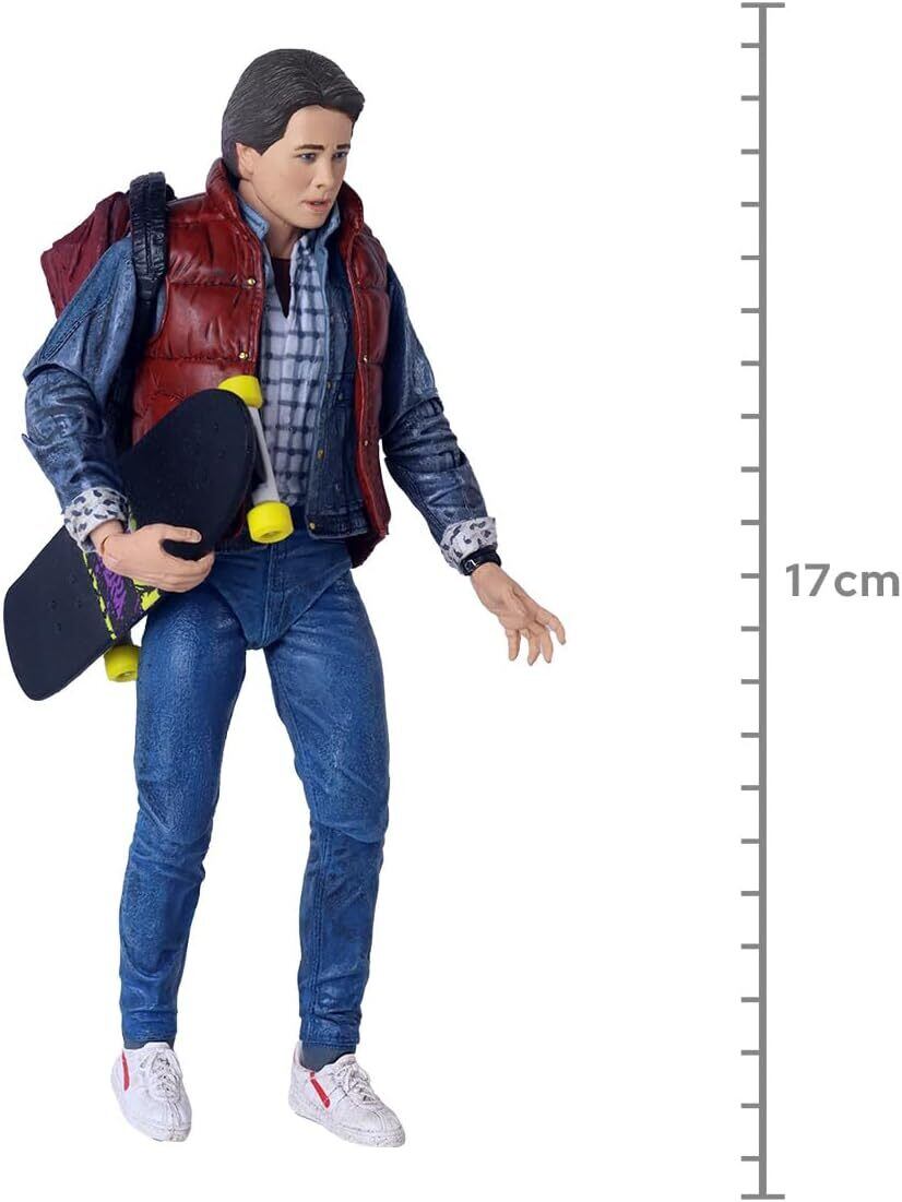 NECA バック・トゥ・ザ・フューチャー マーティ・マクフライ アルティメット 7インチ アクションフィギュア US版未開封 入荷写真