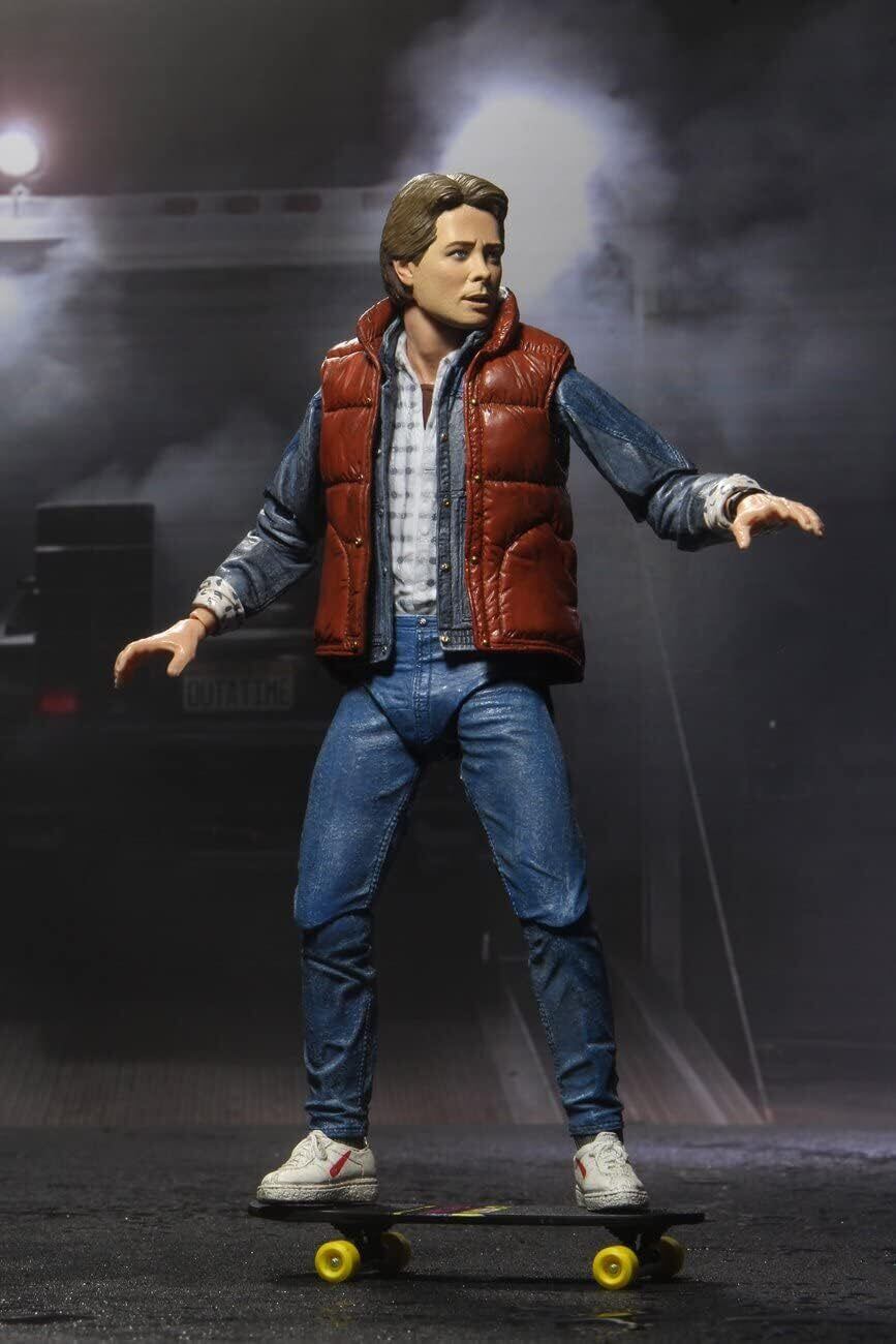 NECA バック・トゥ・ザ・フューチャー マーティ・マクフライ アルティメット 7インチ アクションフィギュア US版未開封 入荷写真