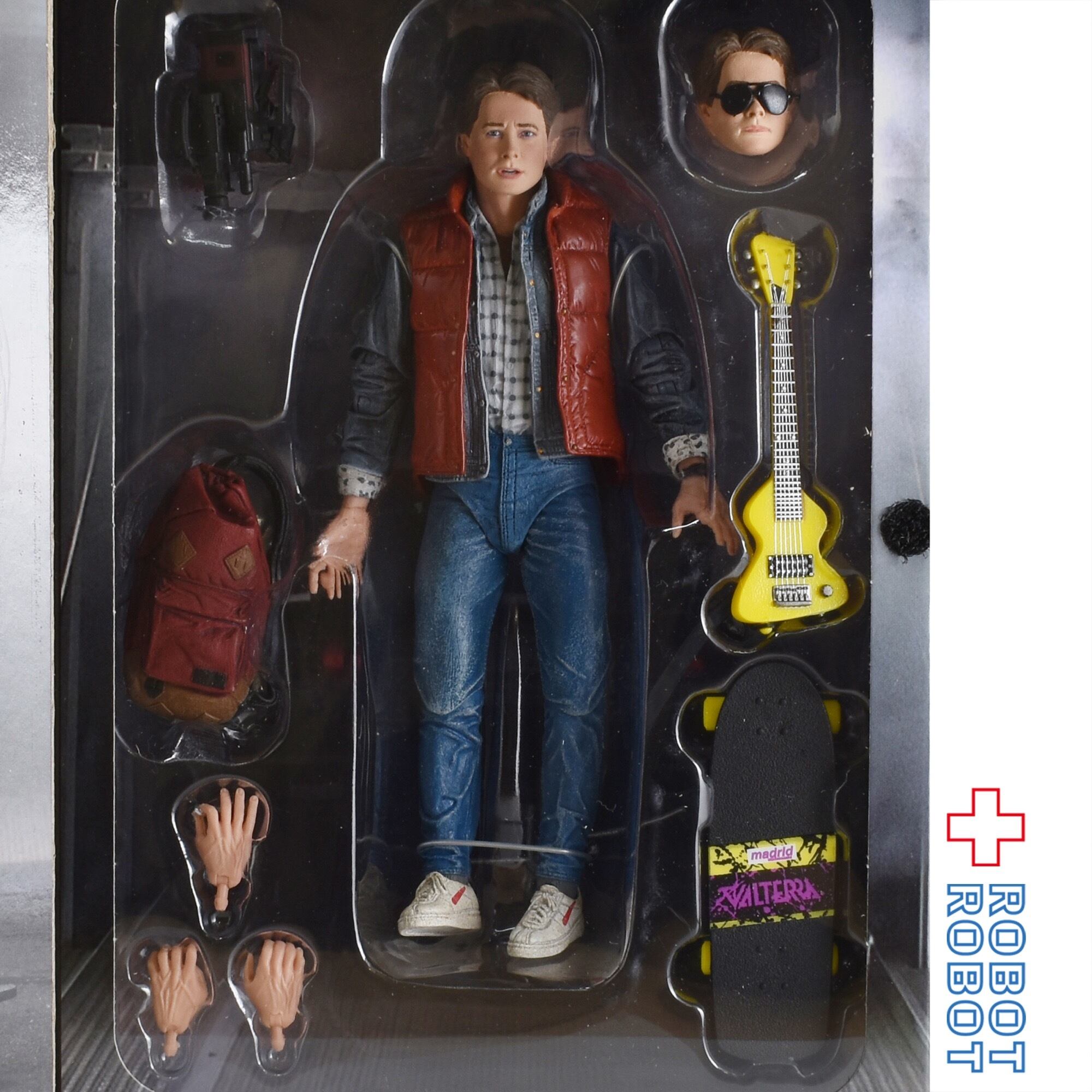NECA バック・トゥ・ザ・フューチャー マーティ・マクフライ アルティメット 7インチ アクションフィギュア US版未開封 入荷写真