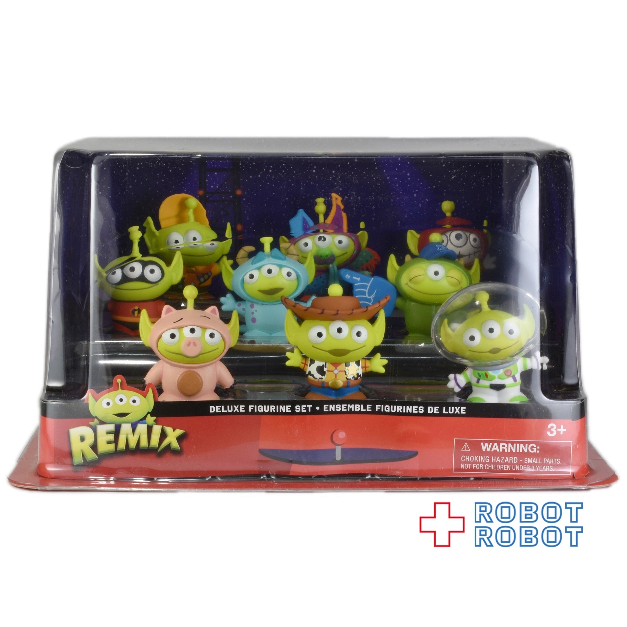 ディズニーストア ピクサー トイ ストーリー 25周年記念 エイリアン リミックス デラックス フィギュア セット 入荷写真