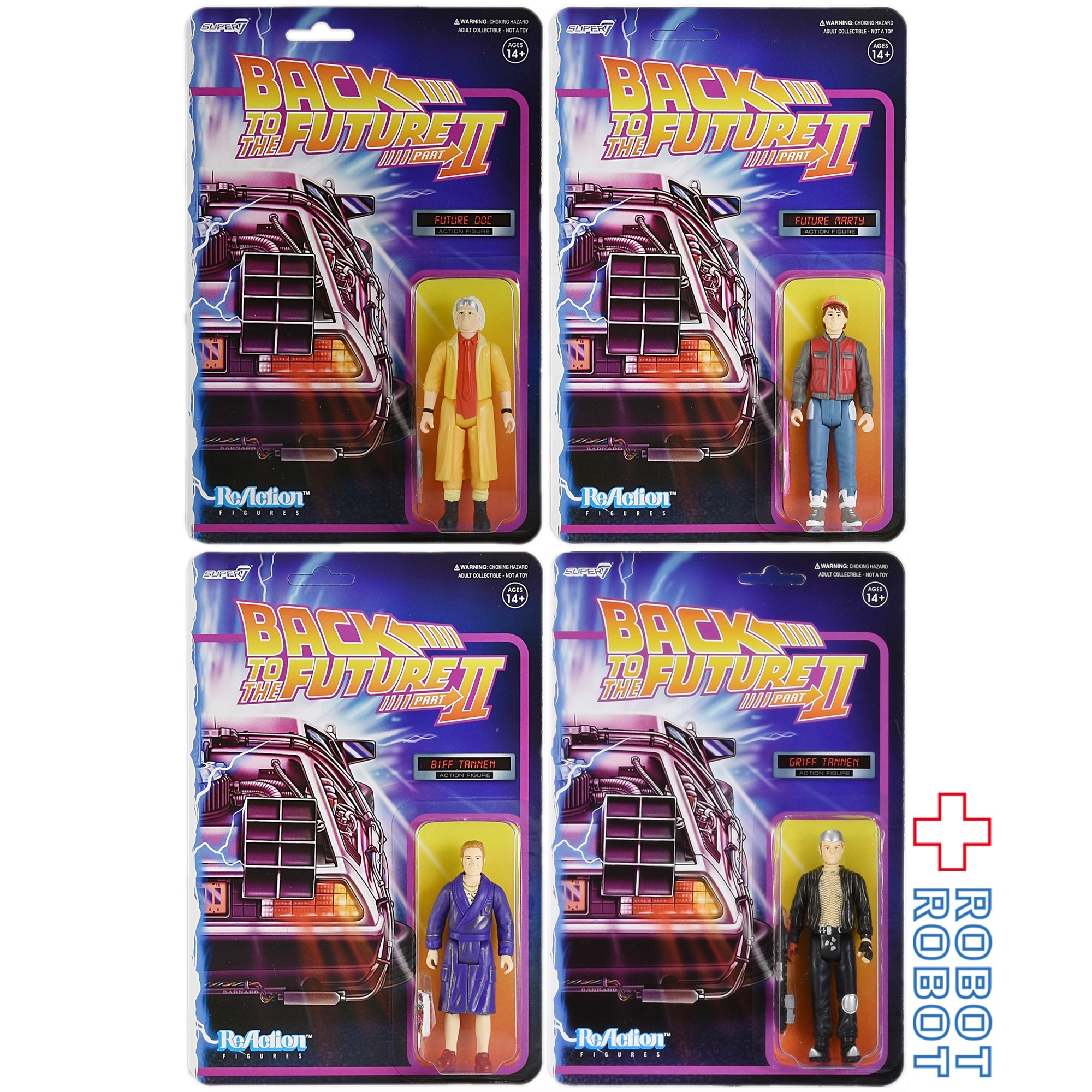 リ・アクション 3.75インチ バック・トゥ・ザ・フューチャー 2 ４種セット 入荷写真