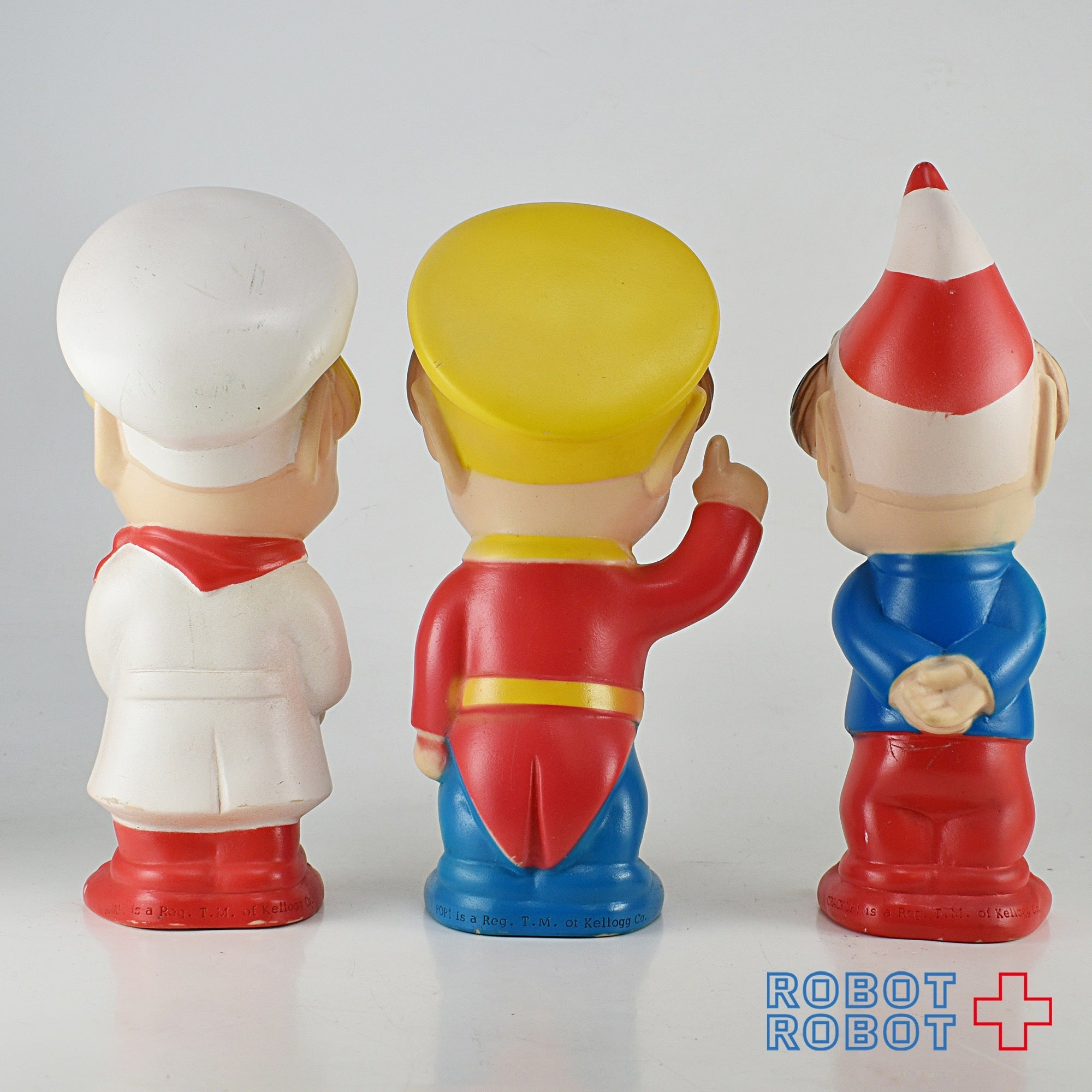 ケロッグ スナップ！クラックル！ポップ！ソフビフィギュア ３体セット 企業物