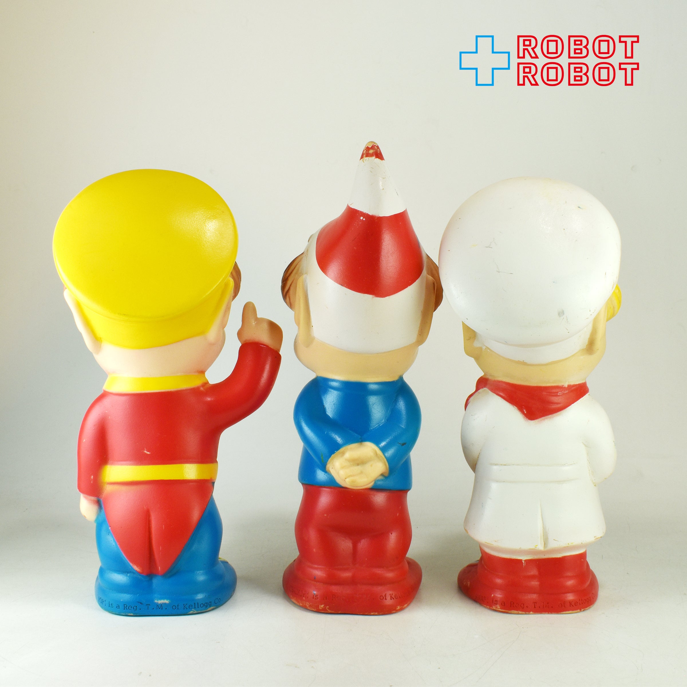 ケロッグ スナップ！クラックル！ポップ！ソフビフィギュア ３体セット 企業物