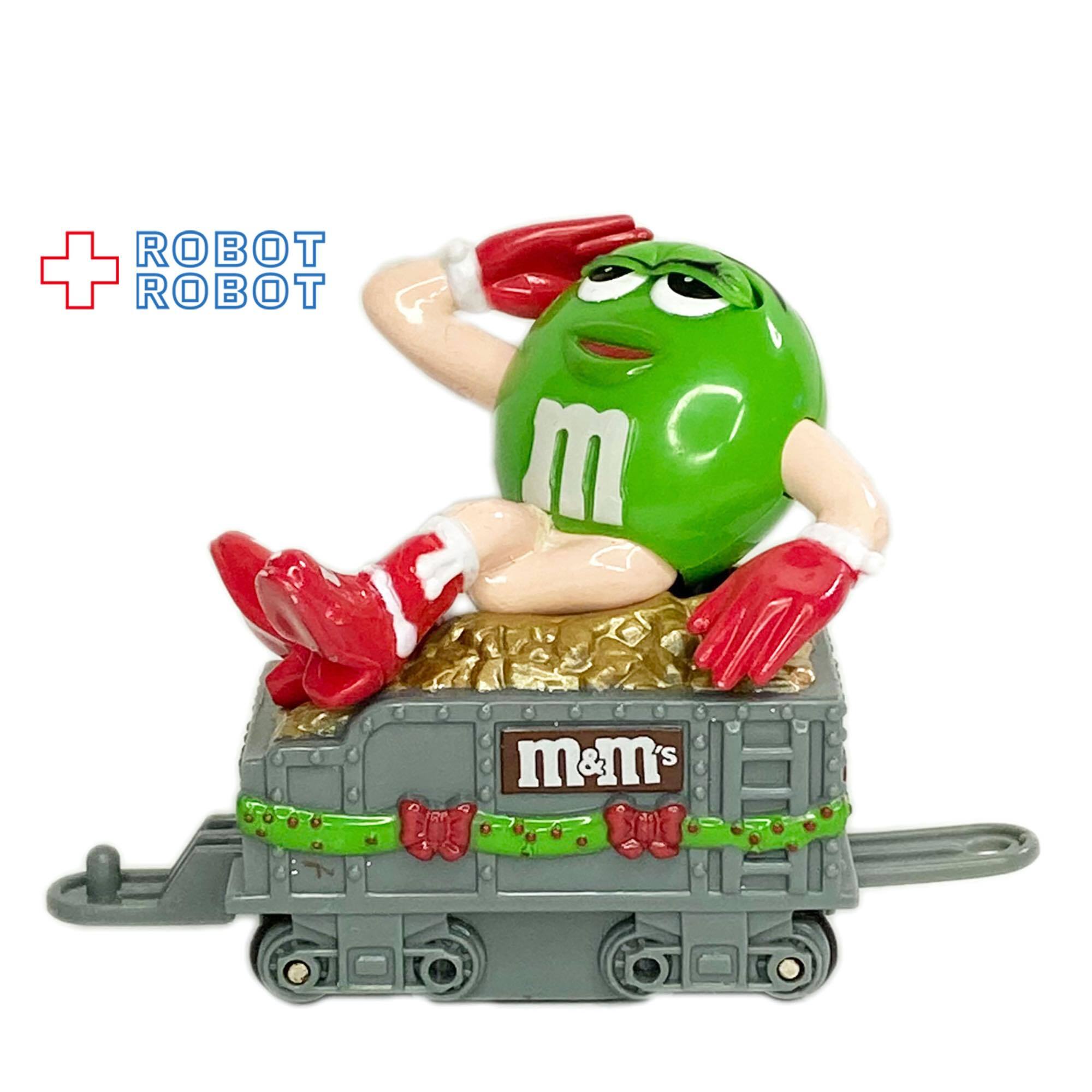 M&M's クリスマス・トレイン・トッパー グリーン 石炭貨車シルバー 企業物 入荷写真