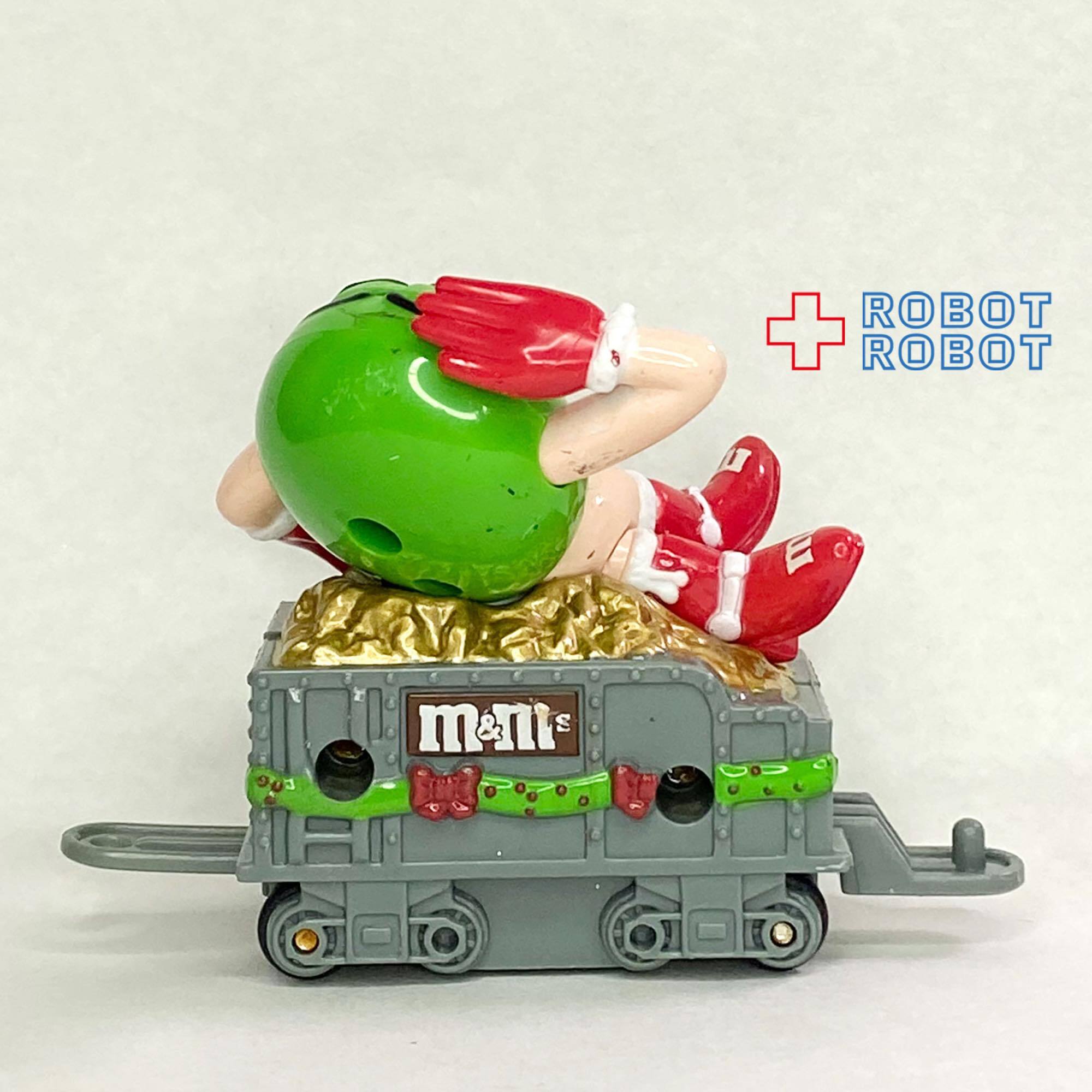 M&M's クリスマス・トレイン・トッパー グリーン 石炭貨車シルバー 企業物 入荷写真