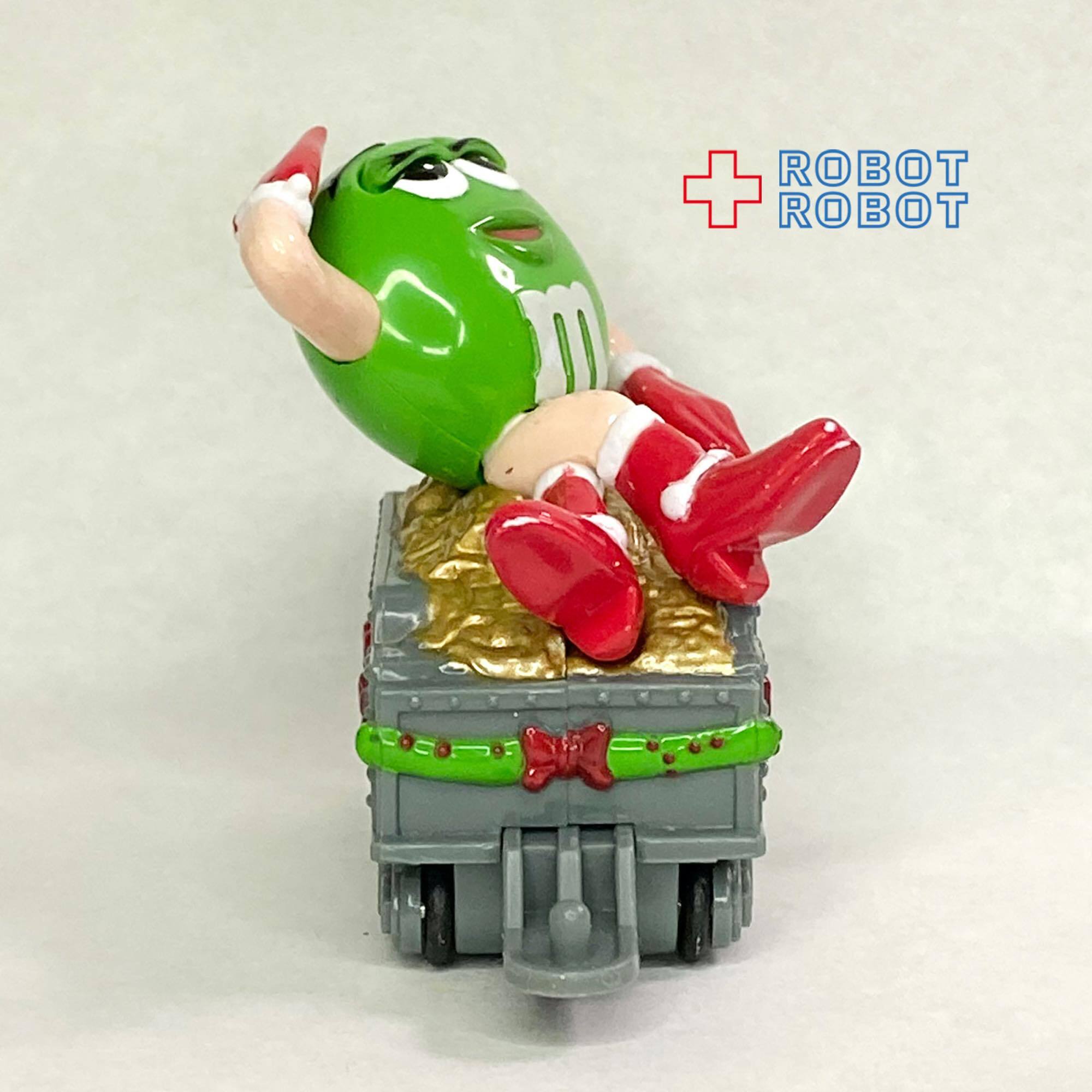 M&M's クリスマス・トレイン・トッパー グリーン 石炭貨車シルバー 企業物 入荷写真