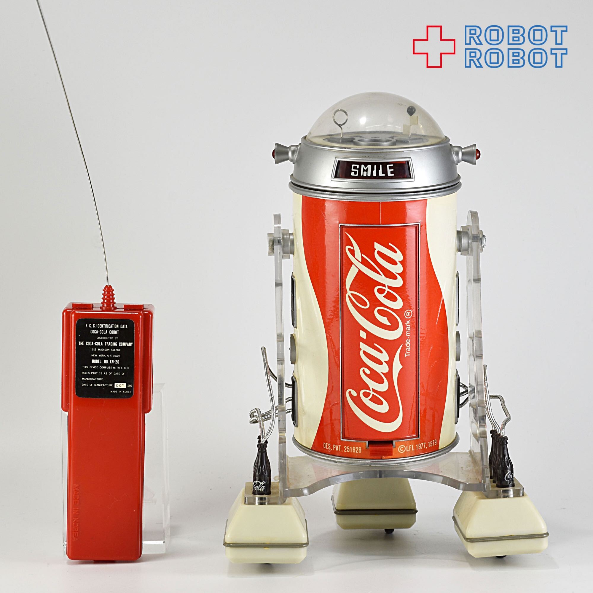 コカコーラ スター・ウォーズ COBOT コボット R2-D2型 ラジコンロボット 入荷写真