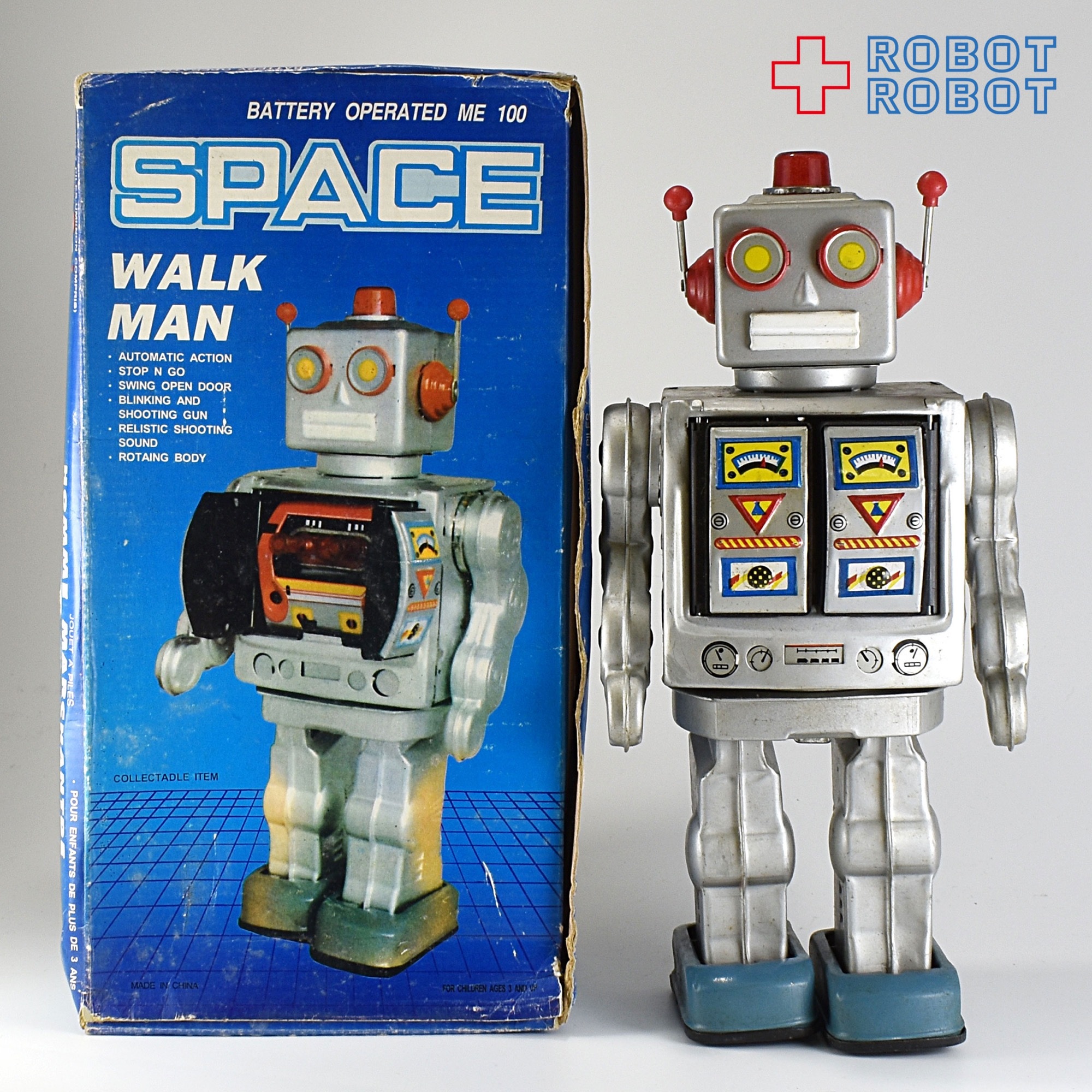 ブリキ ロボット スペースウォークマン SPACE WALKMAN 入荷写真