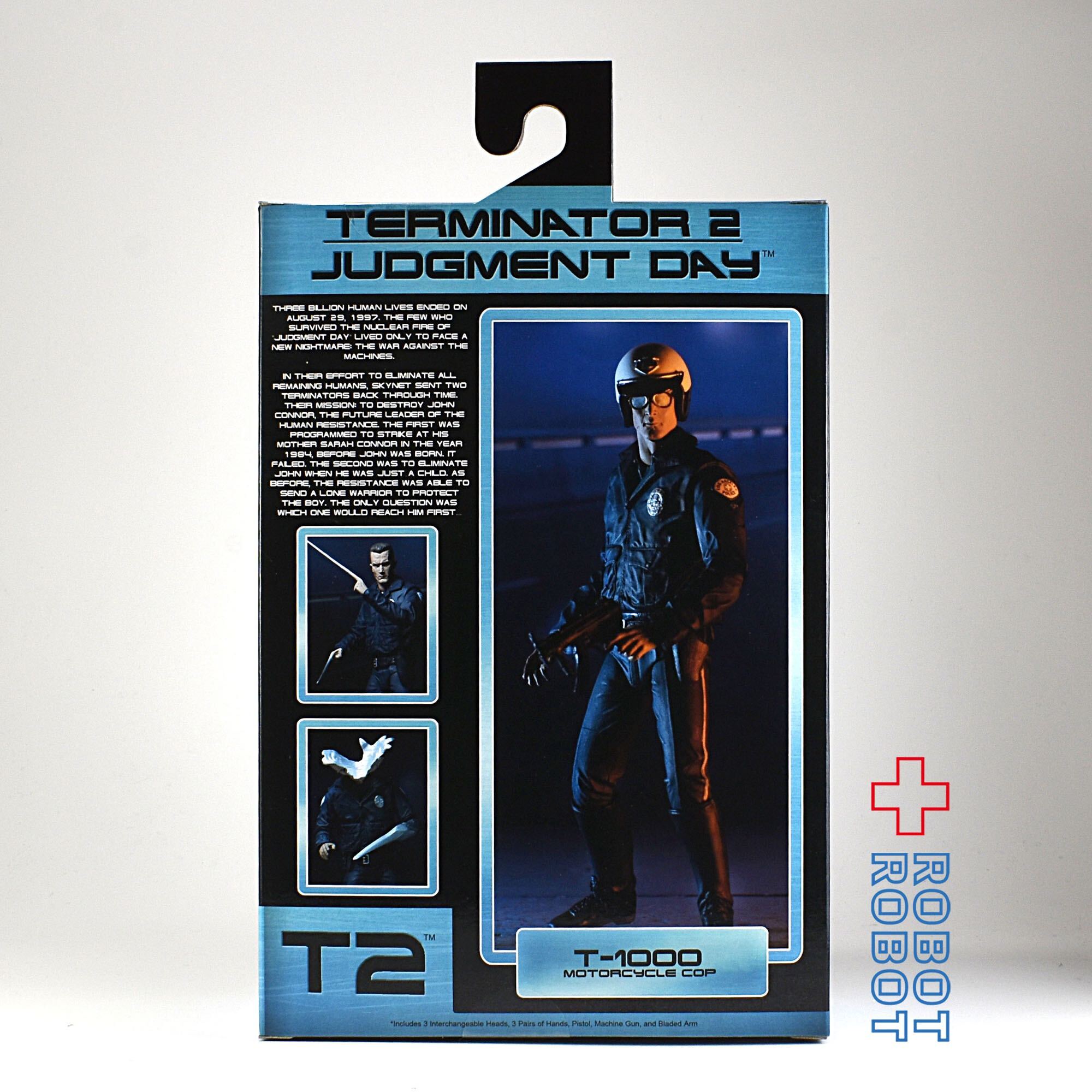 ネカ ターミネーター2 モーターサイクル・コップ T-1000 アルティメイト 7インチアクションフィギュア 未開封 入荷写真