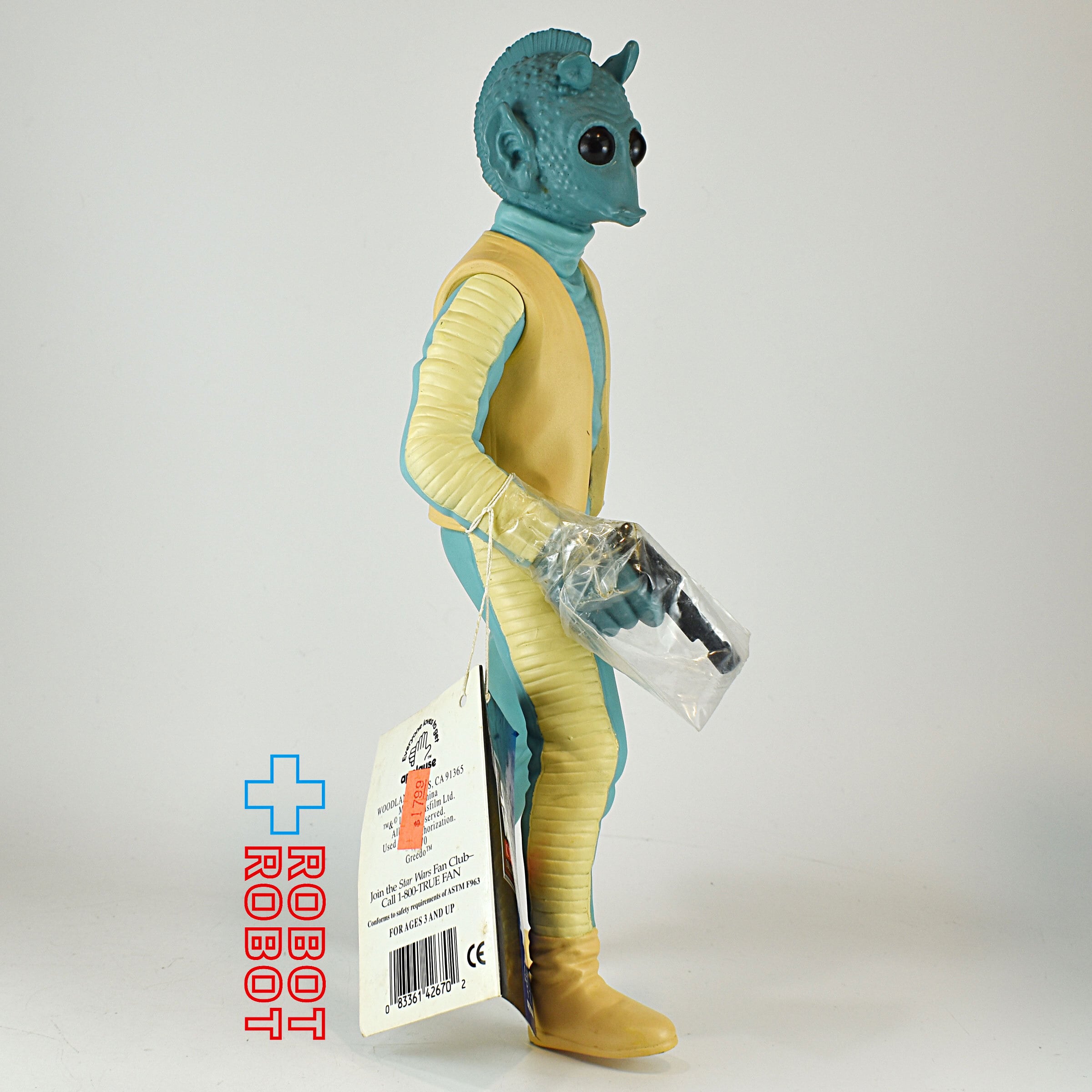 アプローズ スター・ウォーズ グリード ソフビフィギュア 紙タグ付き 入荷写真