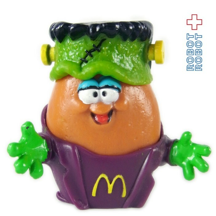 マクドナルド ハッピーミール 1992 ハロウィン マックナゲット バディーズ フランケンシュタイン 袋入 袋入未開封 入荷写真