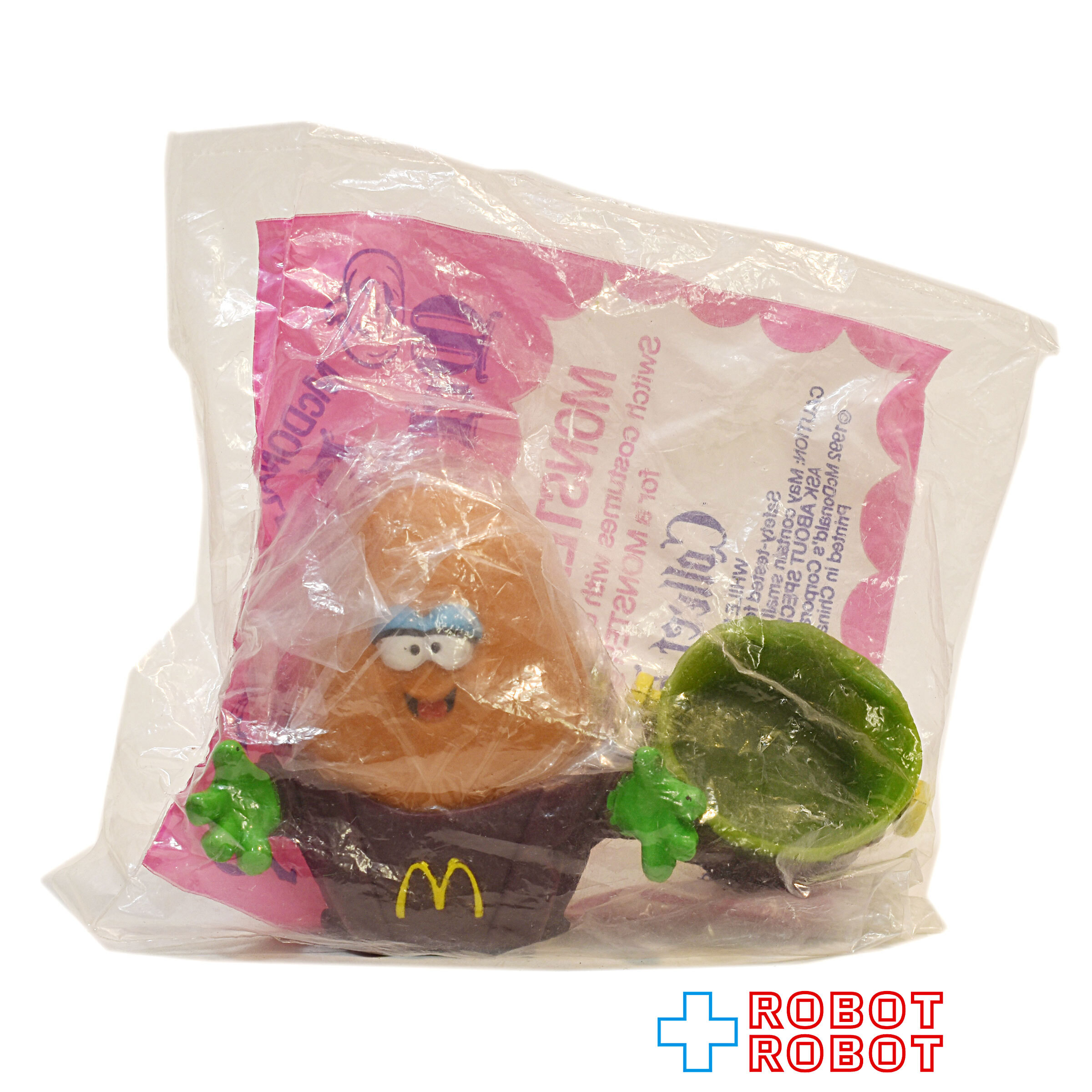 マクドナルド ハッピーミール 1992 ハロウィン マックナゲット バディーズ フランケンシュタイン 袋入 袋入未開封 入荷写真