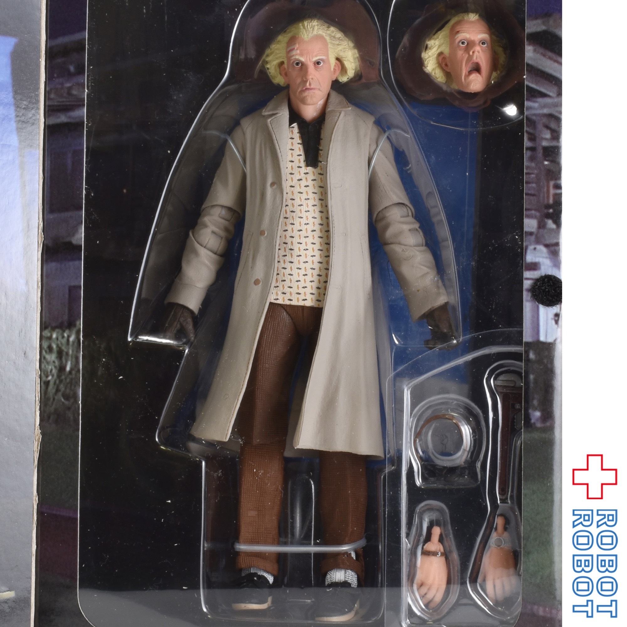 ネカ バック・トゥ・ザ・フューチャー ドク エメット・ブラウン アルティメット 7インチ アクションフィギュア 未開封 入荷写真