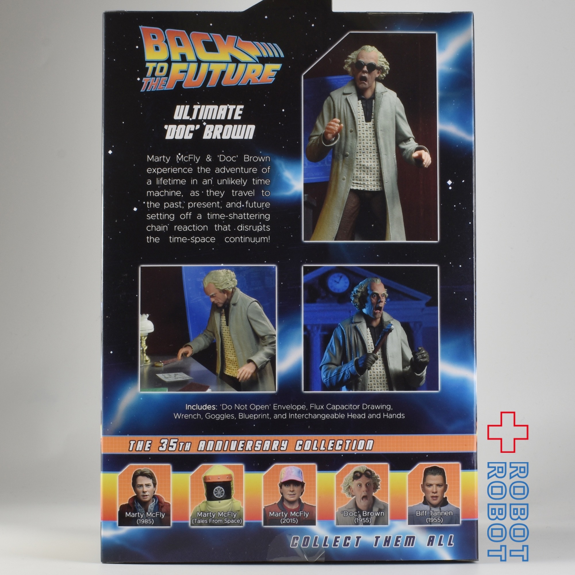 ネカ バック・トゥ・ザ・フューチャー ドク エメット・ブラウン アルティメット 7インチ アクションフィギュア 未開封 入荷写真