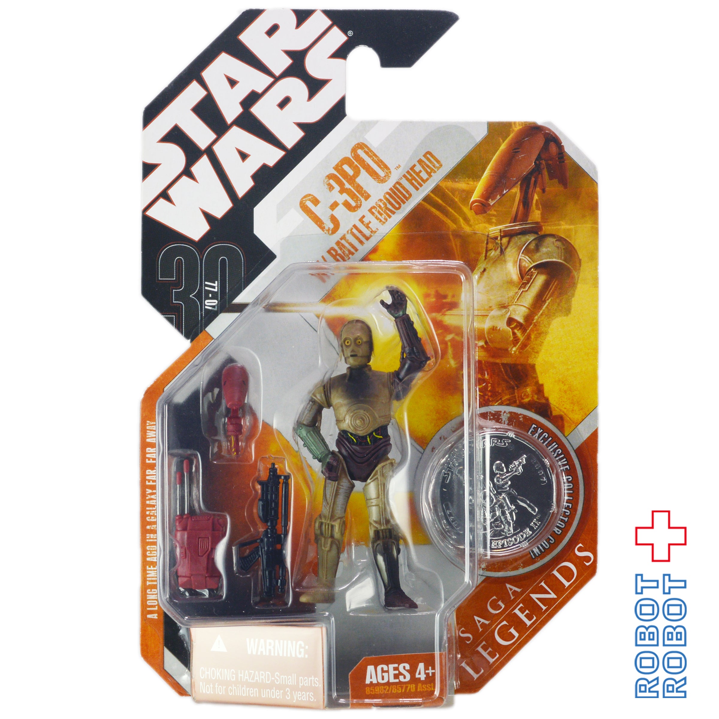 スター・ウォーズ 30th SAGA Legends C-3PO w/バトルドロイドヘッド アクションフィギュア 入荷写真