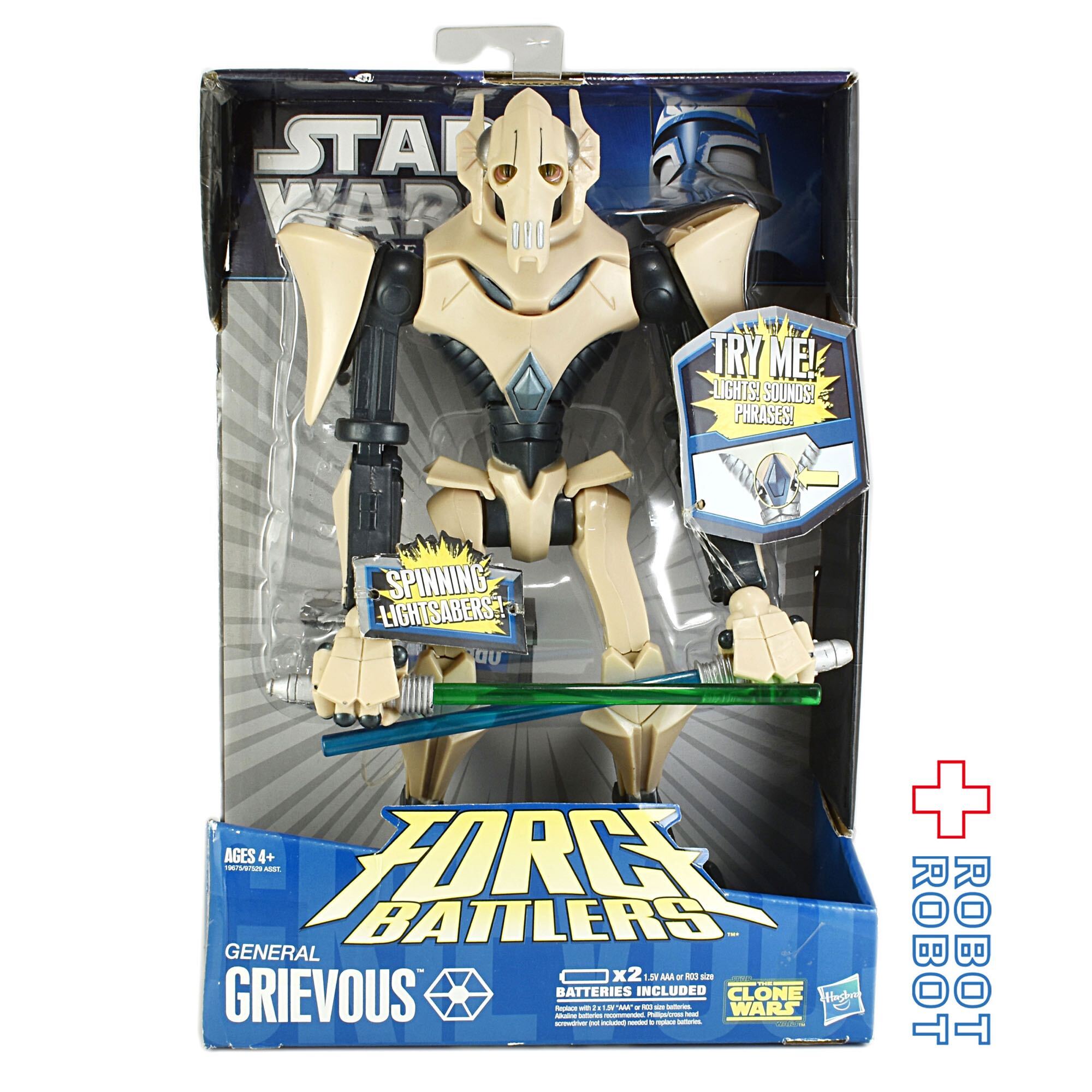スター・ウォーズ ジェネラル・グリーヴァス将軍 フォースバトラー アクションフィギュア [CW] 未開封 入荷写真