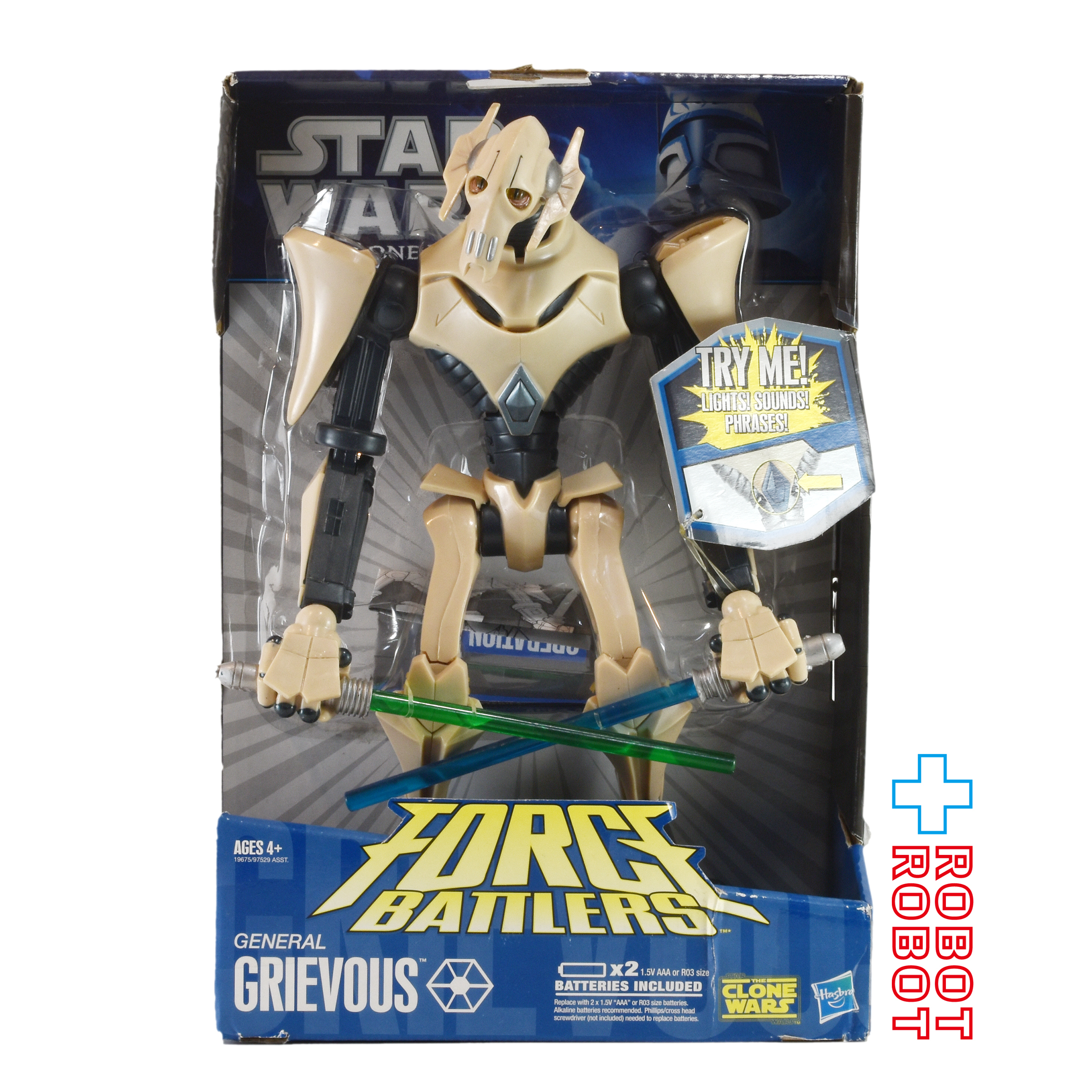 スター・ウォーズ ジェネラル・グリーヴァス将軍 フォースバトラー アクションフィギュア [CW] 未開封 入荷写真