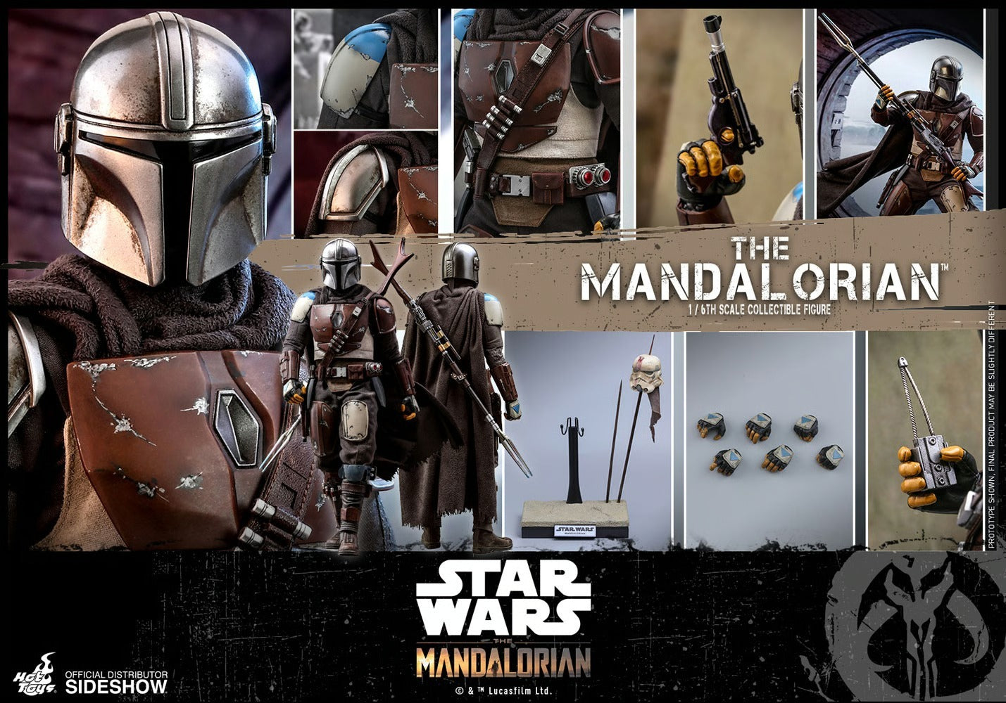 ホットトイズ スター・ウォーズ マンダロリアン テレビ・マスターピース 1/6 マンダロリアン 入荷写真