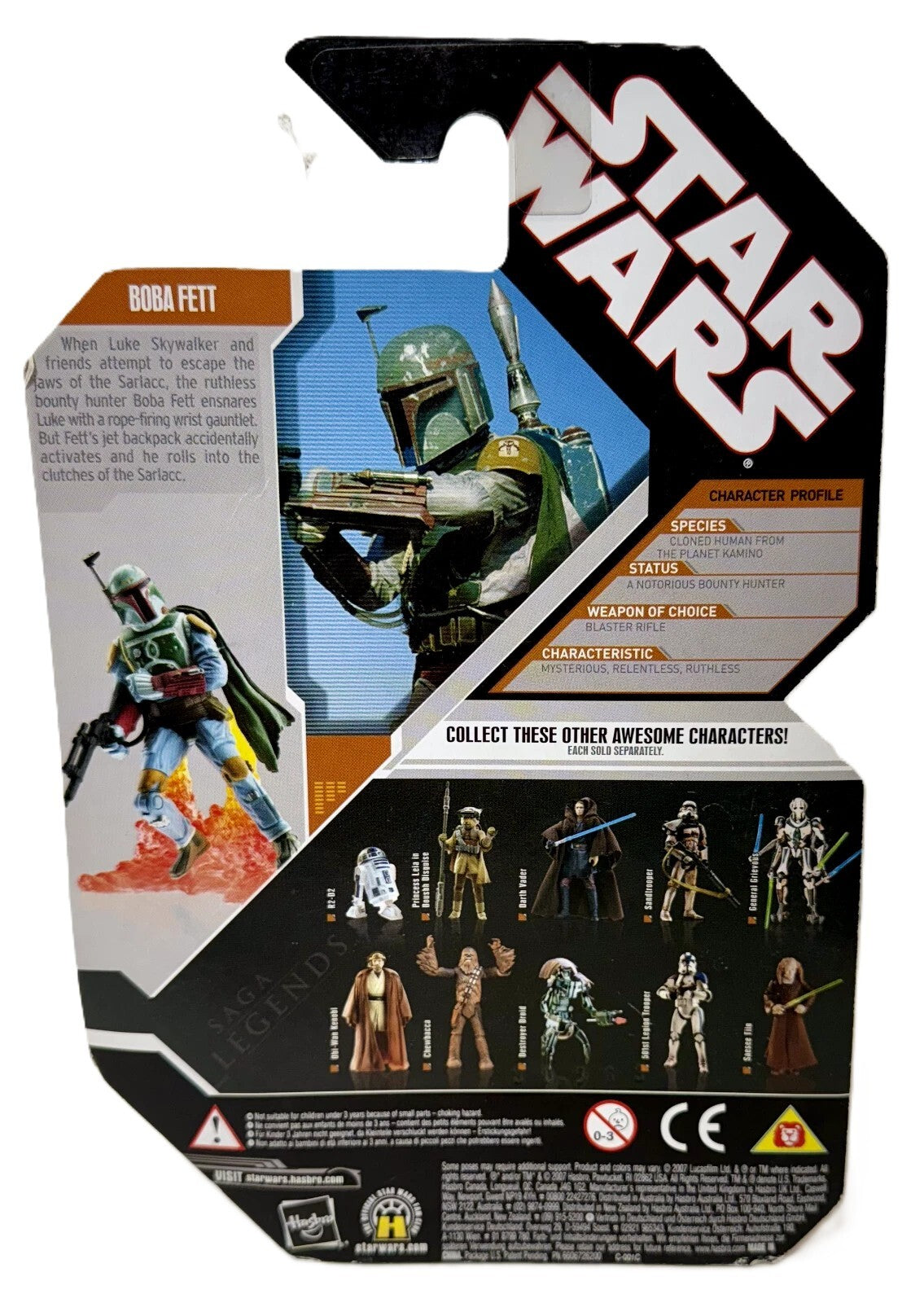 スター・ウォーズ 30th SAGA Legends ボバ・フェット アクションフィギュア MOC 入荷写真
